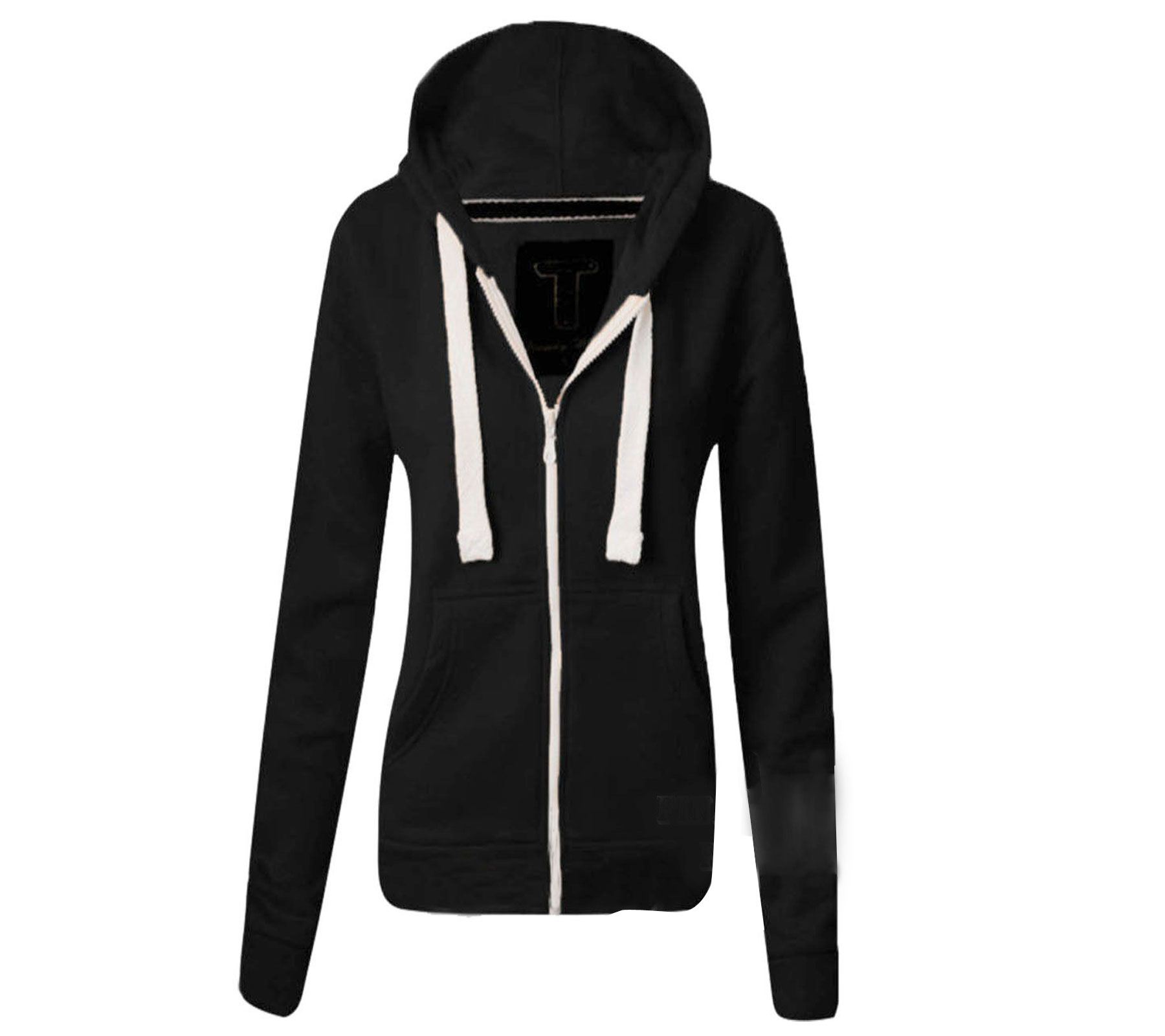 Fashion Ladies Hoodie Sweatshirt Sweater Womens Jacket Coat | Fashion