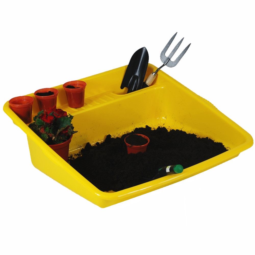 Plastic Garden Potting Tray for Nursery Plant Seeding Soil Mixing
