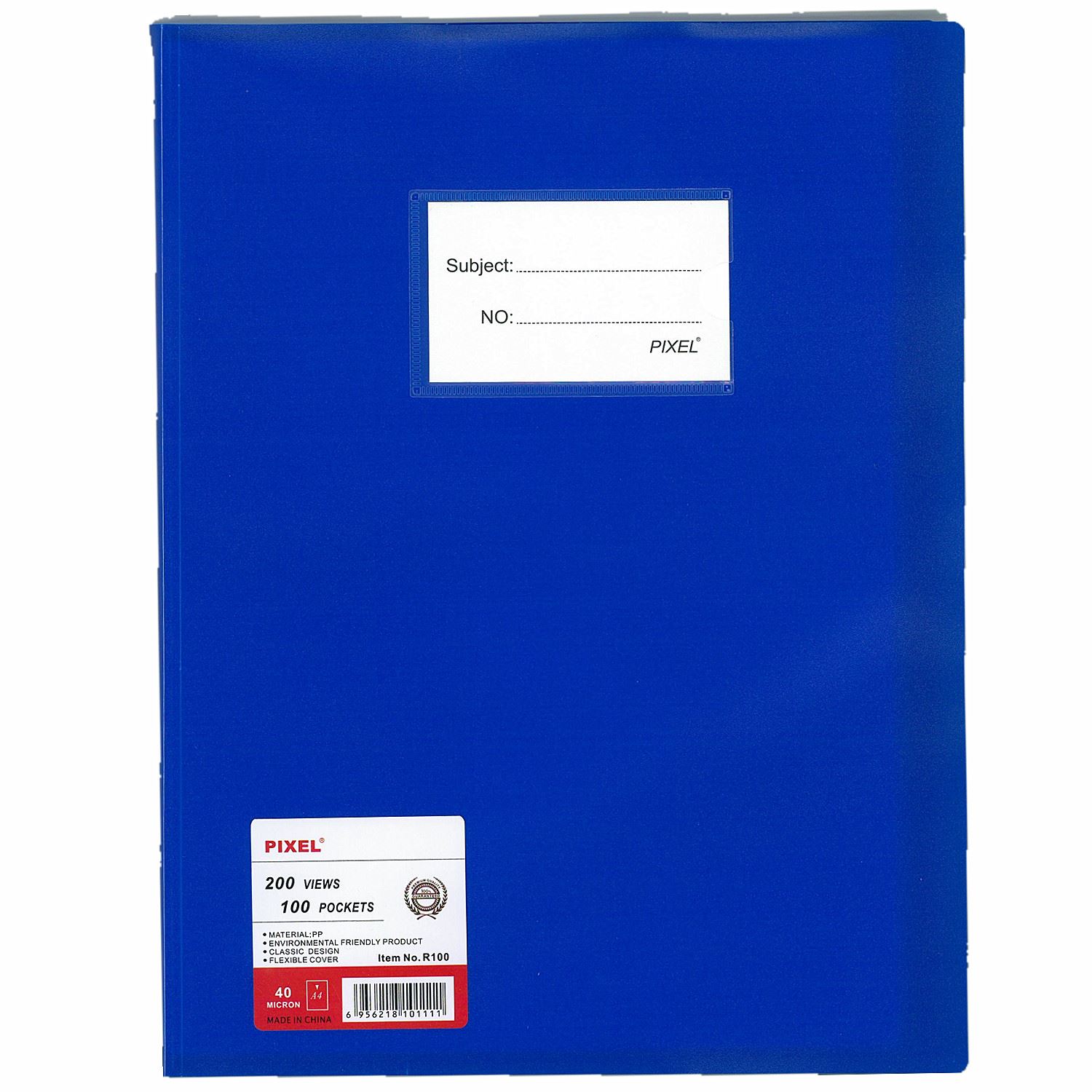 Pixel® A4 100 Pockets 200 Views Flexi Cover Coloured Display Book Presentation eBay