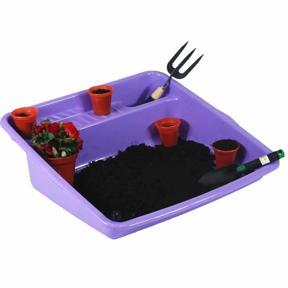 Plastic Garden Potting Tray for Nursery Plant Seeding Soil Mixing