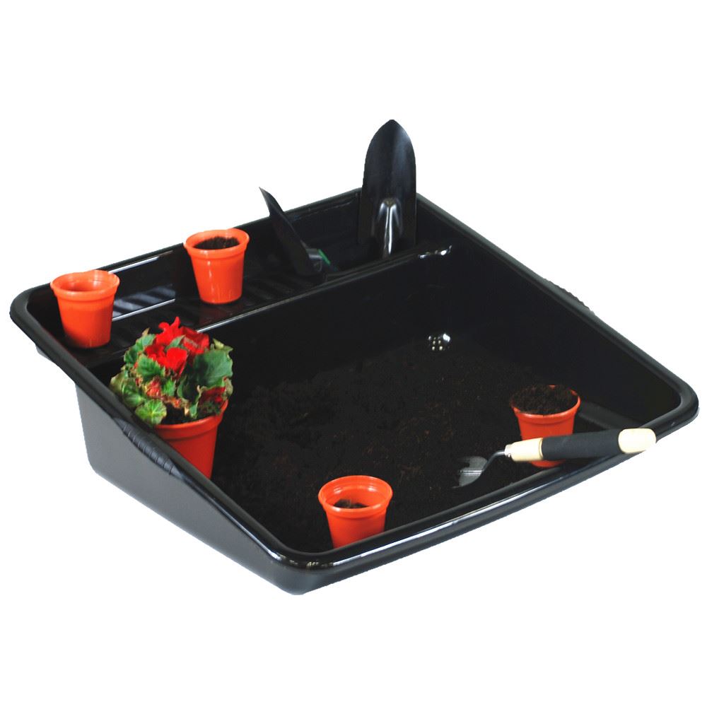 Plastic Garden Potting Tray for Nursery Plant Seeding Soil Mixing