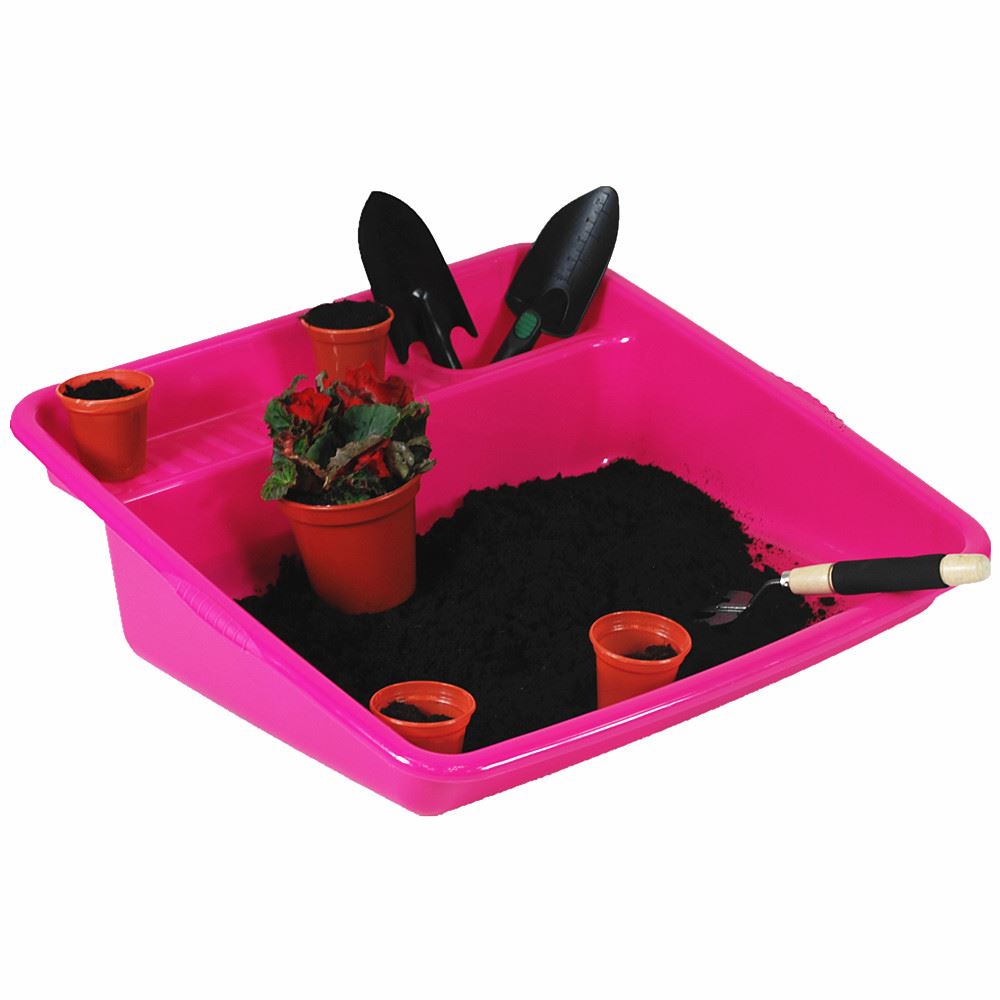 Plastic Garden Potting Shelf Workbench Tray Nursery Plant Soil Mixing