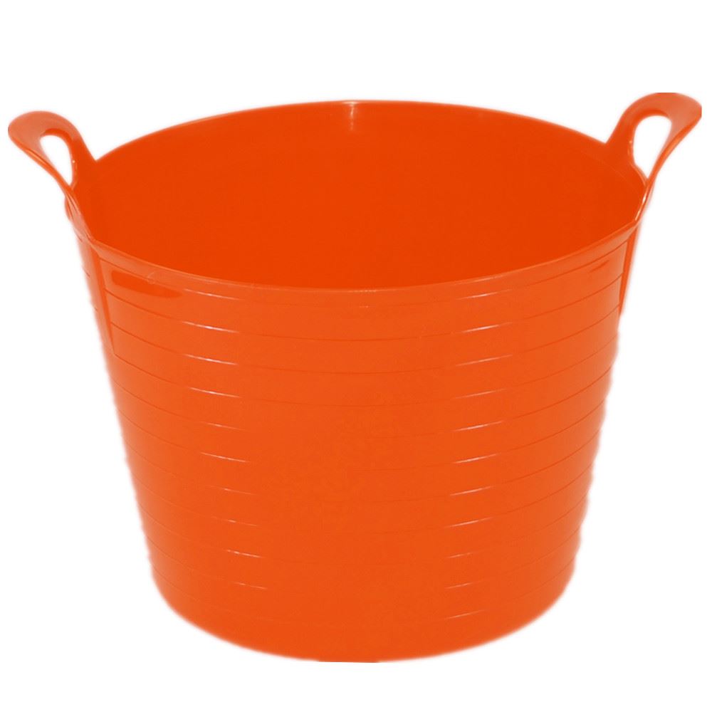 42 Litre Large Flexi Tub Garden Home Rubber Container Bucket MADE IN