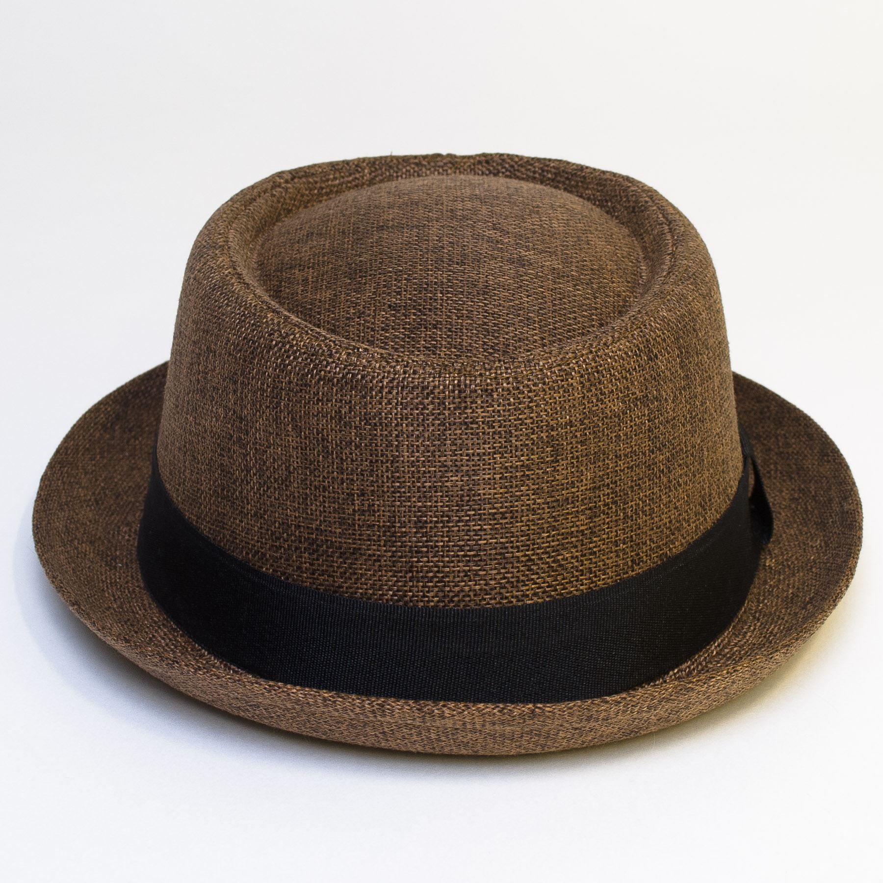 Pork Pie Hut Mit Schwarzem Band eBay