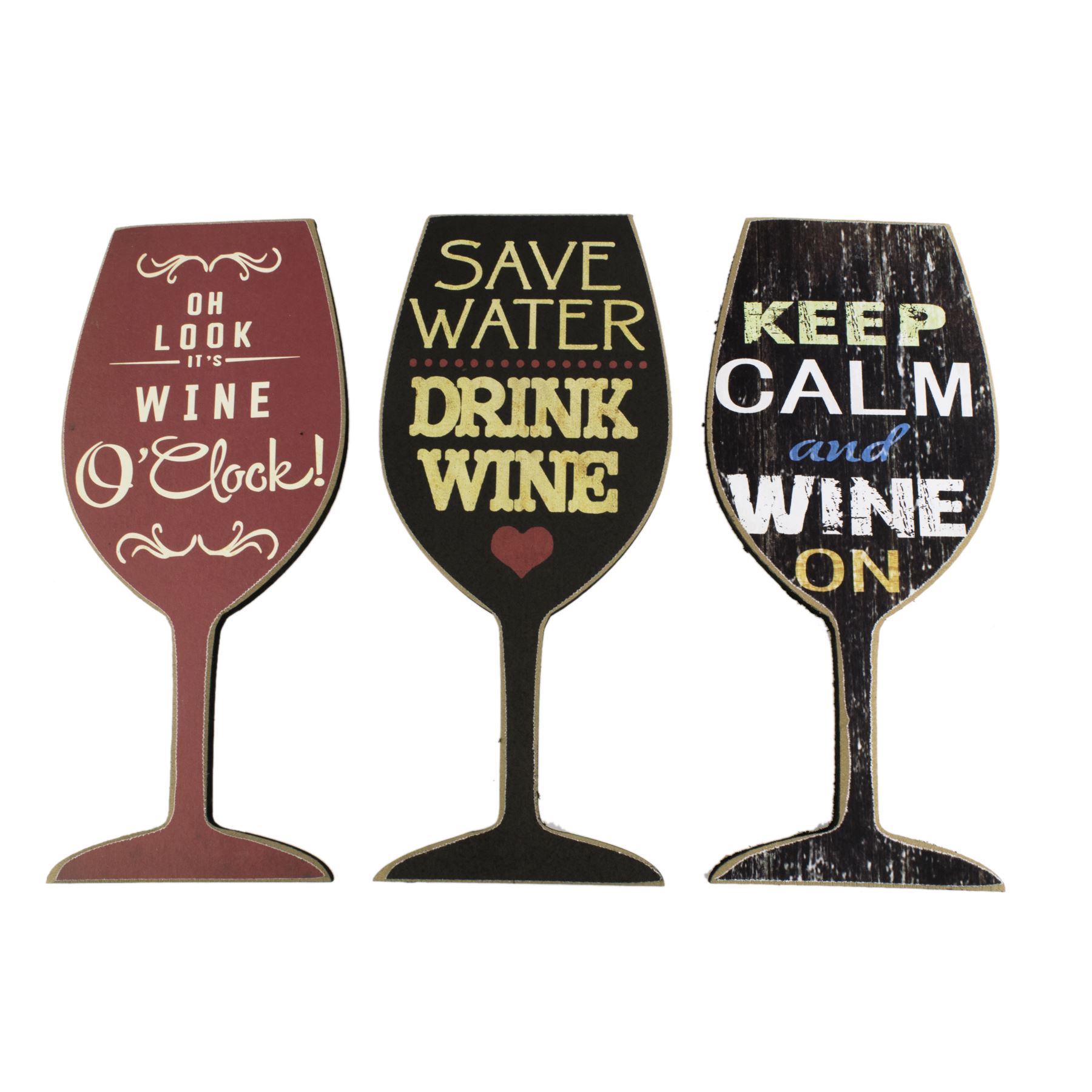 Wine Glass Shape Sign eBay