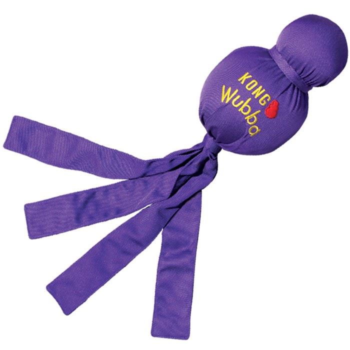 KONG WUBBA PUPPY DOG TOY SQUEAKY TUG THROW FETCH LARGE | eBay