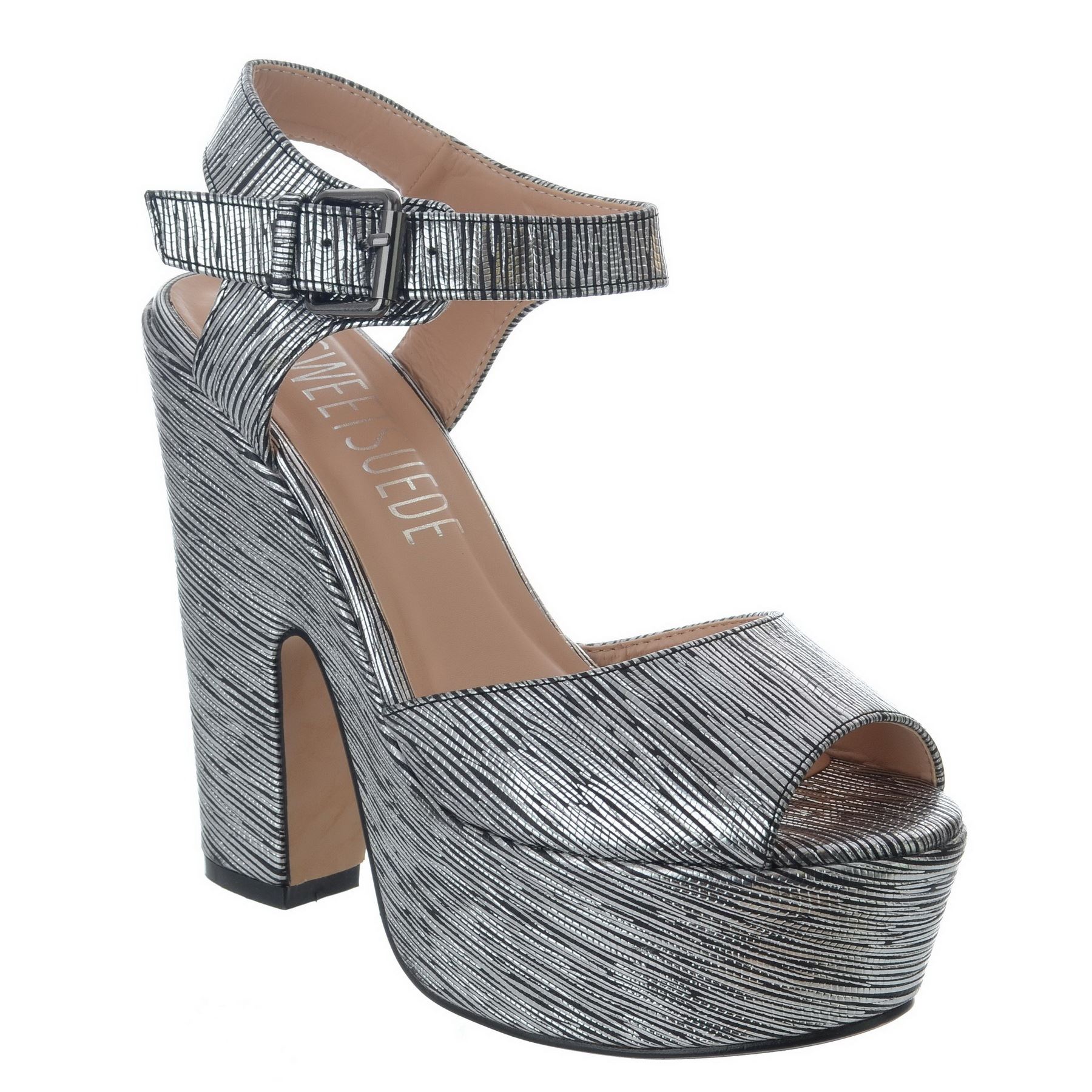 LADIES WOMENS CHUNKY HIGH BLOCK HEEL STRAPPY PLATFORM WEDGE SANDALS SHOES SIZE