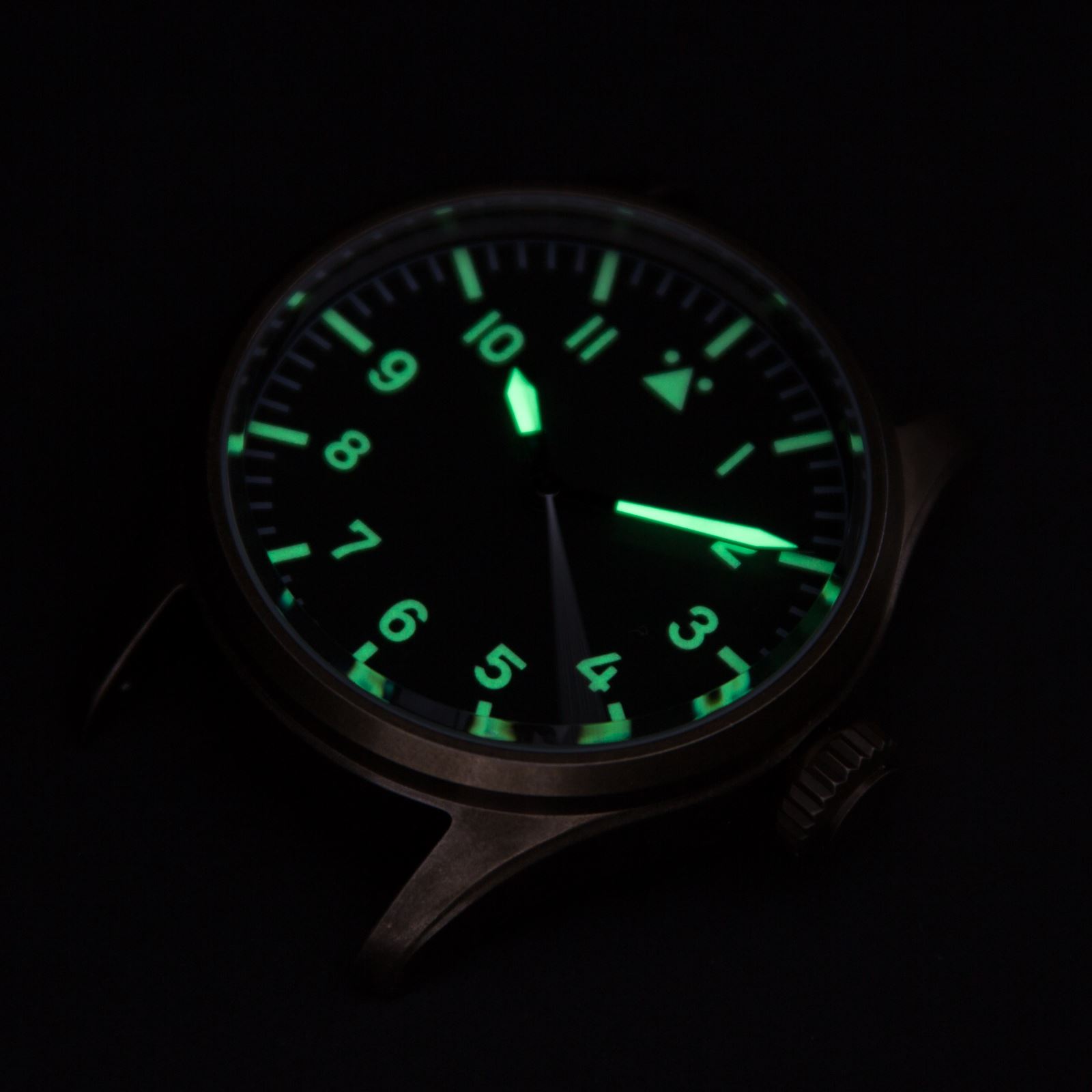 Geckota K1 Mechanical Automatic Miyota 8215 Pilot's Watch Flieger Design 44mm - Zdjęcie 17 z 17