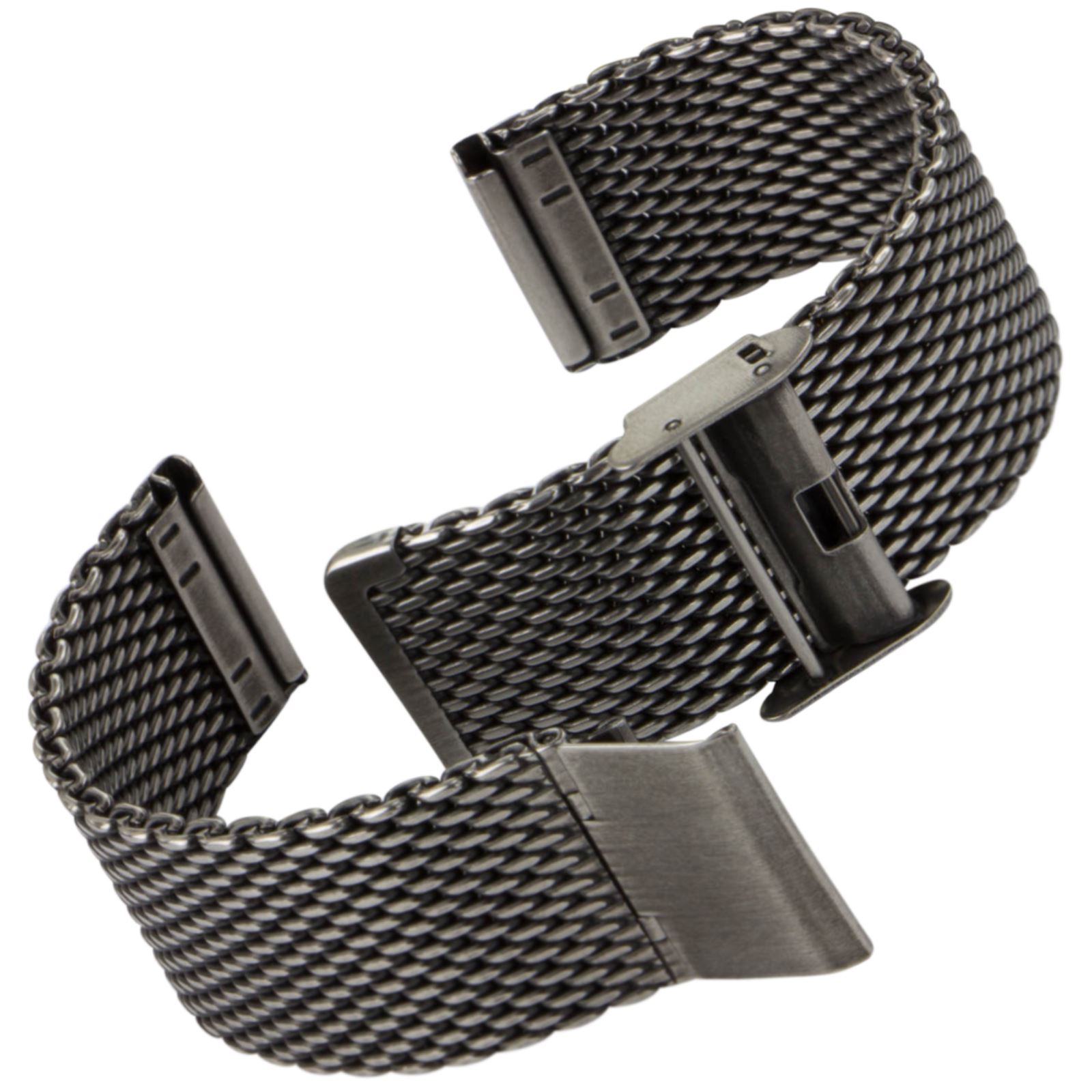 GECKOTA® Stainless Steel Mesh Watch Strap Milanese Mesh Adjustable
