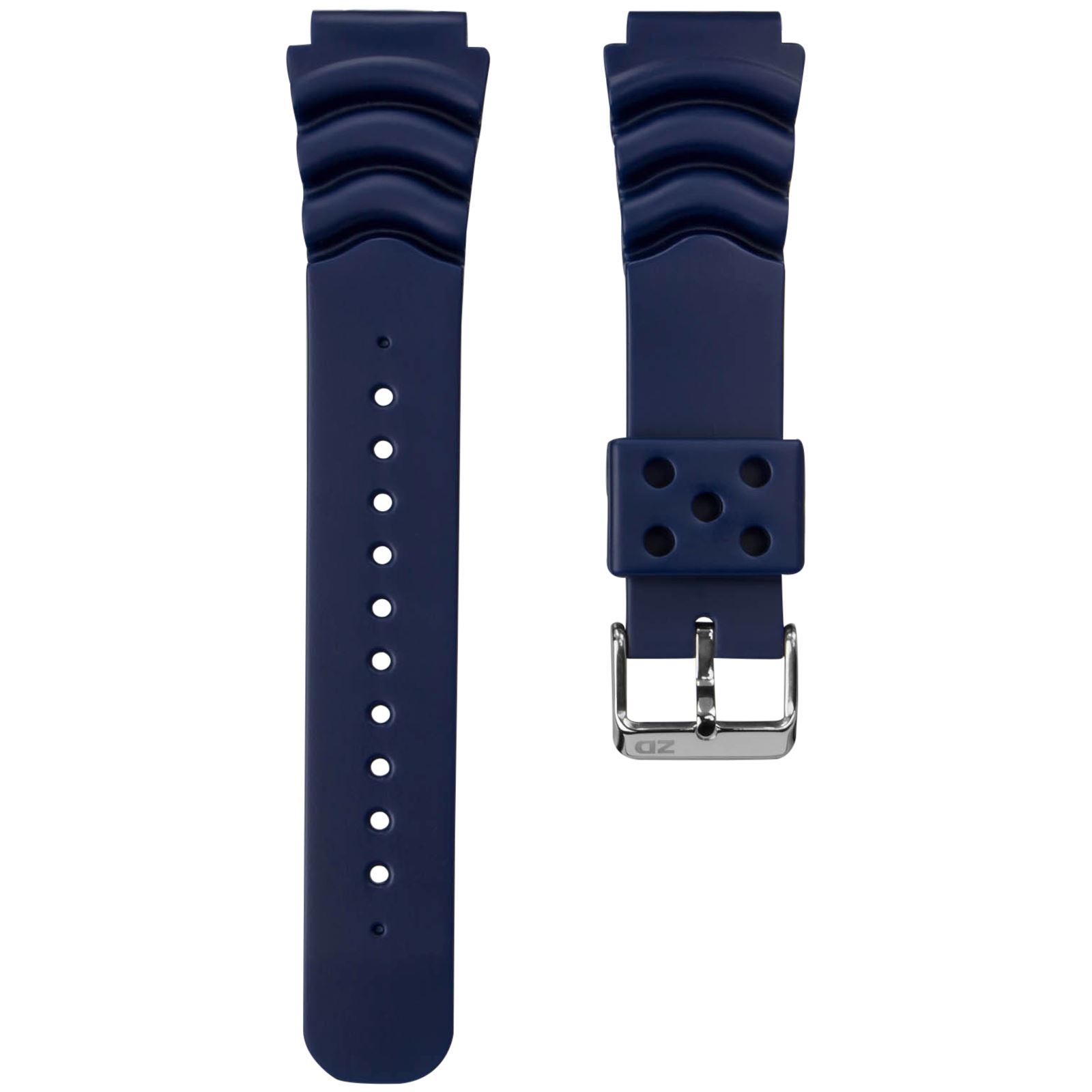 ZULUDIVER PU PVC Rubber Dive Watch Strap for SEIKO / CITIZEN 20 22mm eBay