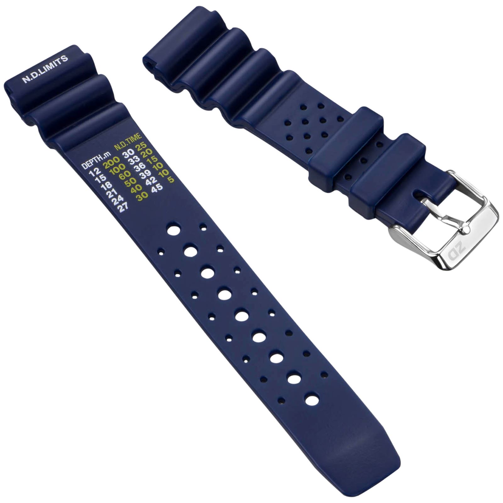 ZULUDIVER PU PVC Rubber Dive Watch Strap for SEIKO / CITIZEN 20 22mm eBay
