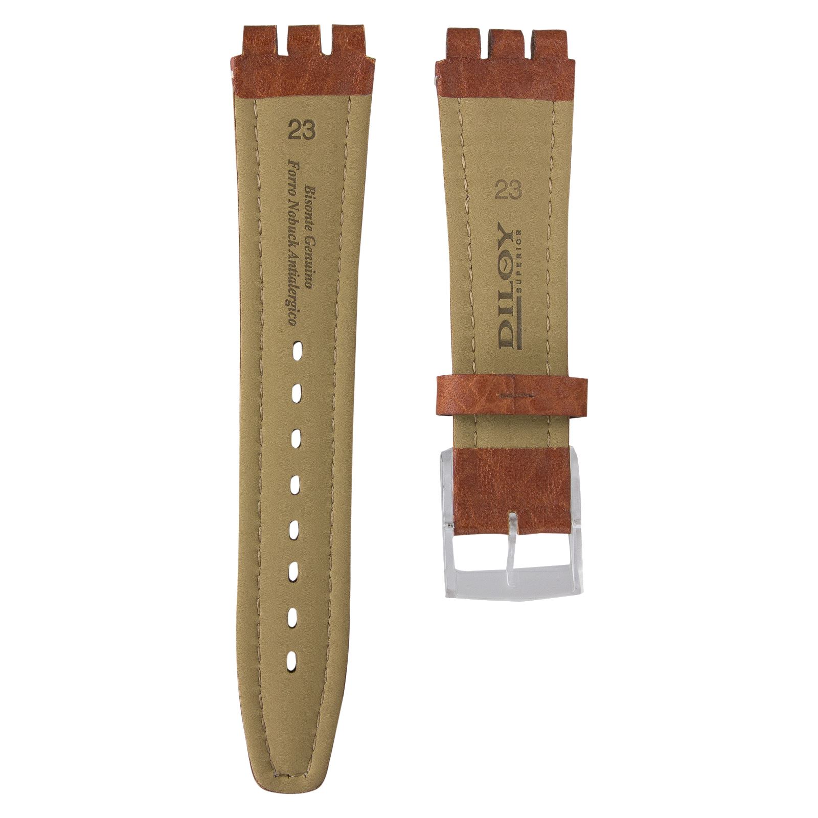 swatch leather strap watches