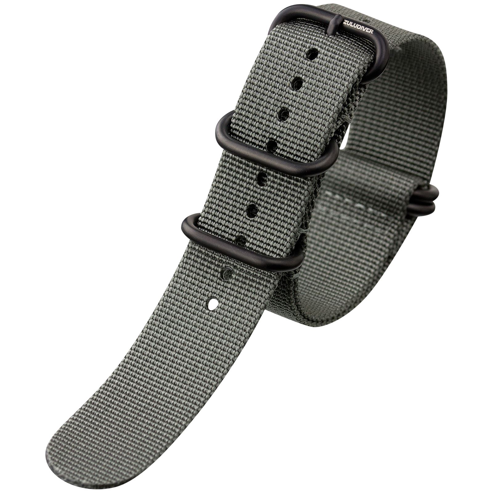 ZULU High Quality Heavy Duty Nylon Watch Strap Heavy Duty NATO by