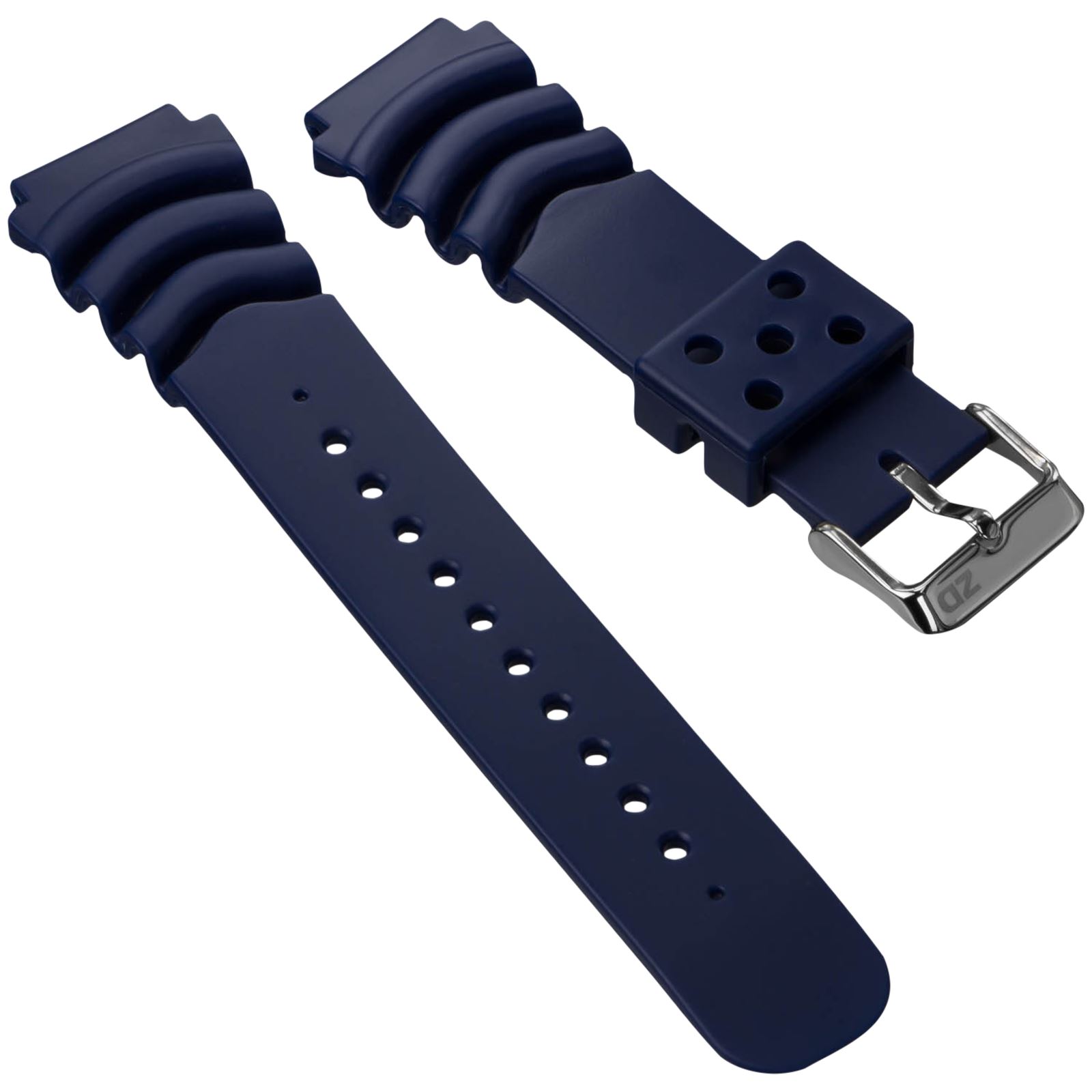 ZULUDIVER PU PVC Rubber Dive Watch Strap for SEIKO / CITIZEN 20 22mm eBay