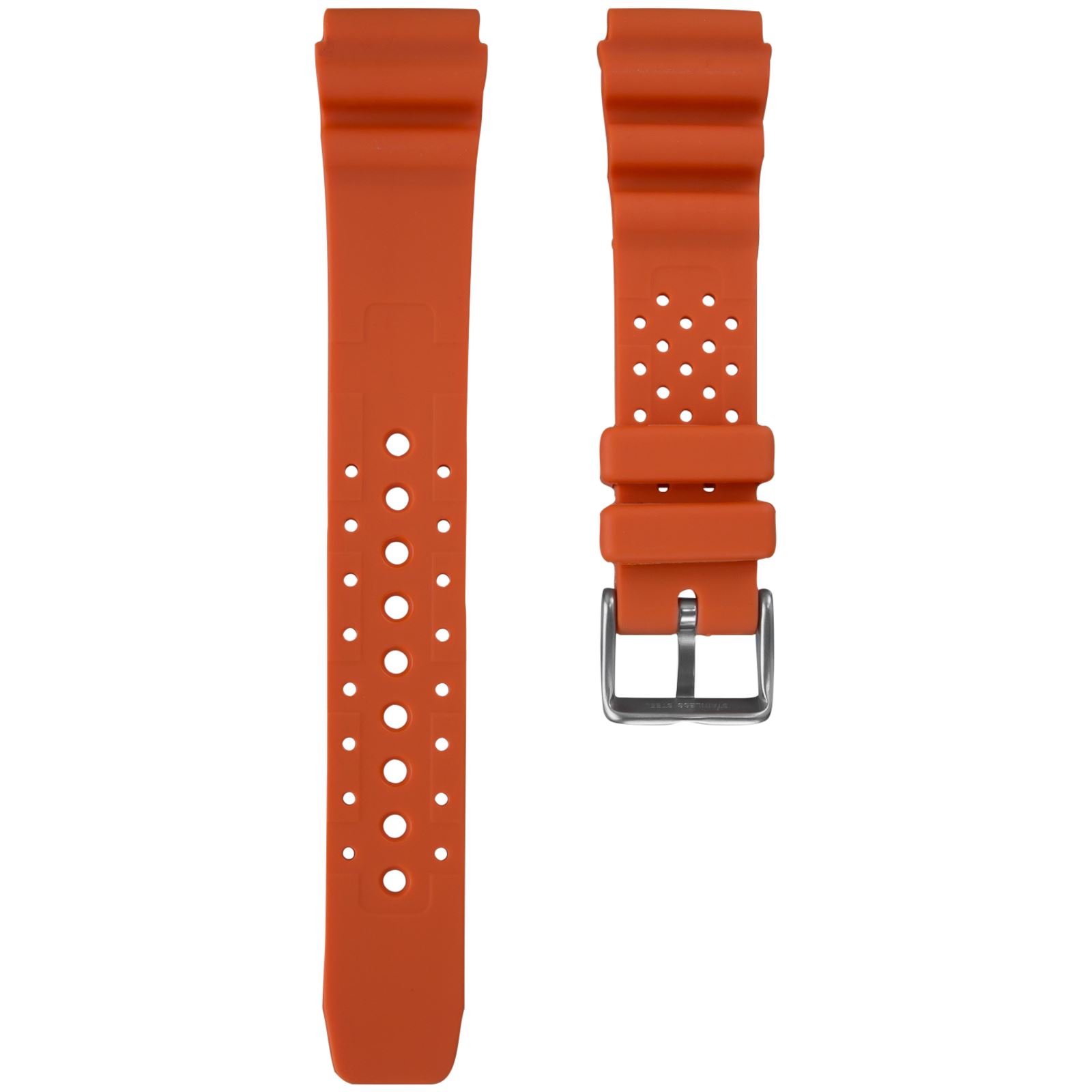 ZULUDIVER PU PVC Rubber Dive Watch Strap for SEIKO / CITIZEN 20 22mm eBay