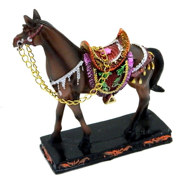 120mm Stunning Collectible War Horse Resin Statue Figurine MY3025 eBay