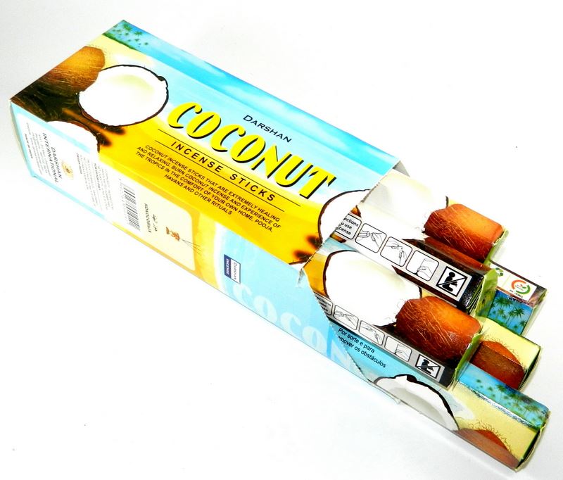 6 Box/Pack 120 Sticks total Darshan Incense Fragrance from India All