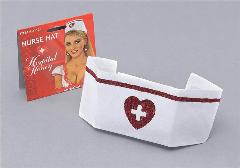 NURSE HAT, NURSES CAP/HOSPITAL FANCY DRESS ACCESSORY eBay