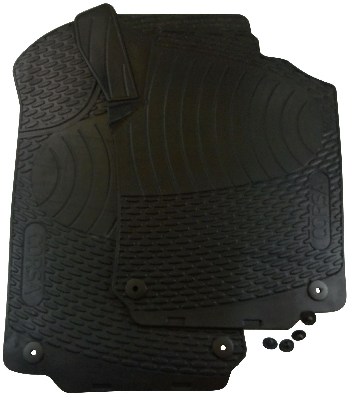 Vauxhall Corsa C Van 0111 GENUINE Front Rubber Floor Foot Mats eBay