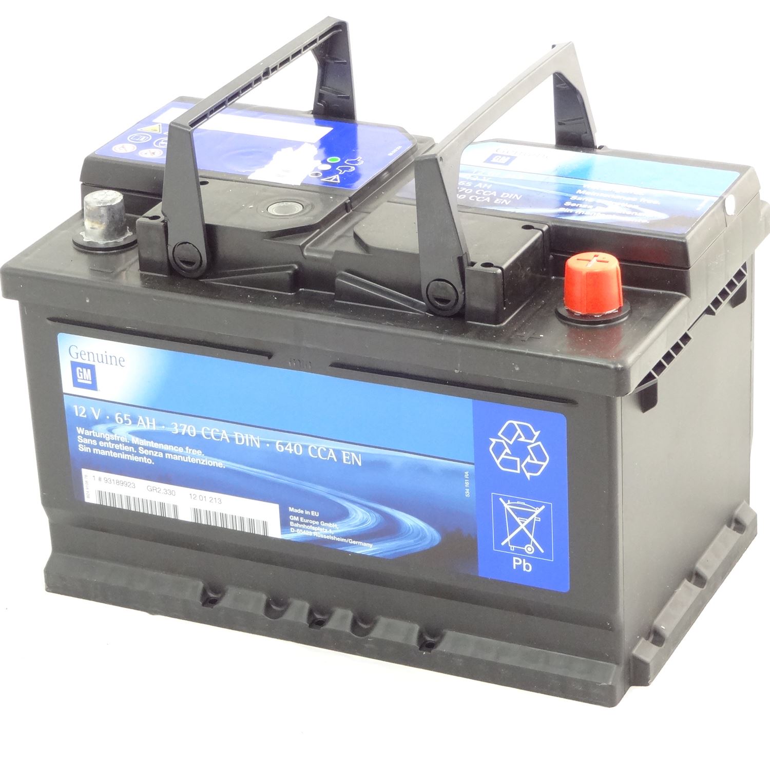 Genuine Vauxhall Astra CorsaD VectraB Insignia +Others Battery GM 65AMP