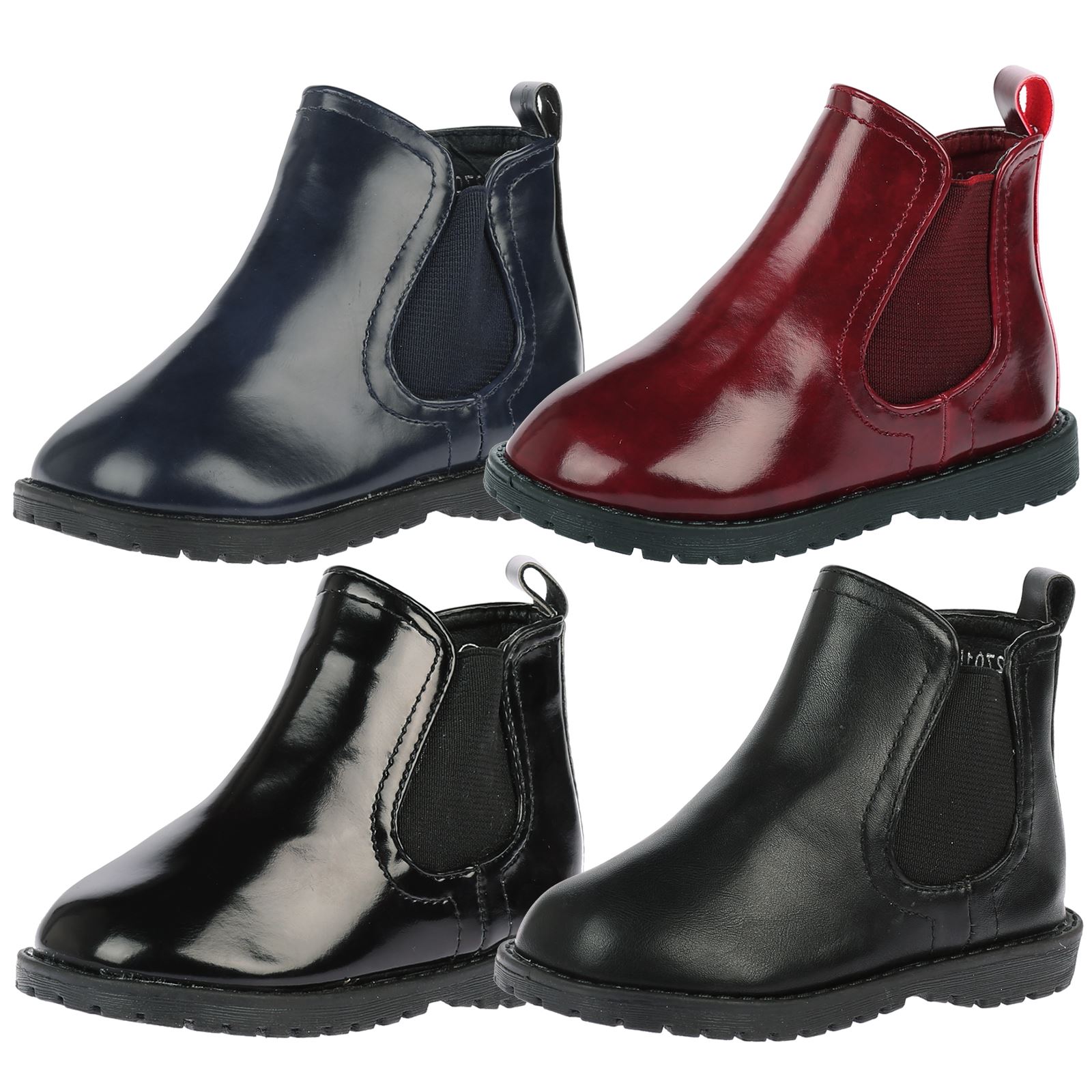 NEW GIRLS ANKLE BOOTS SHOES KIDS AUTUMN WINTER TODDLER BABY INFANTS