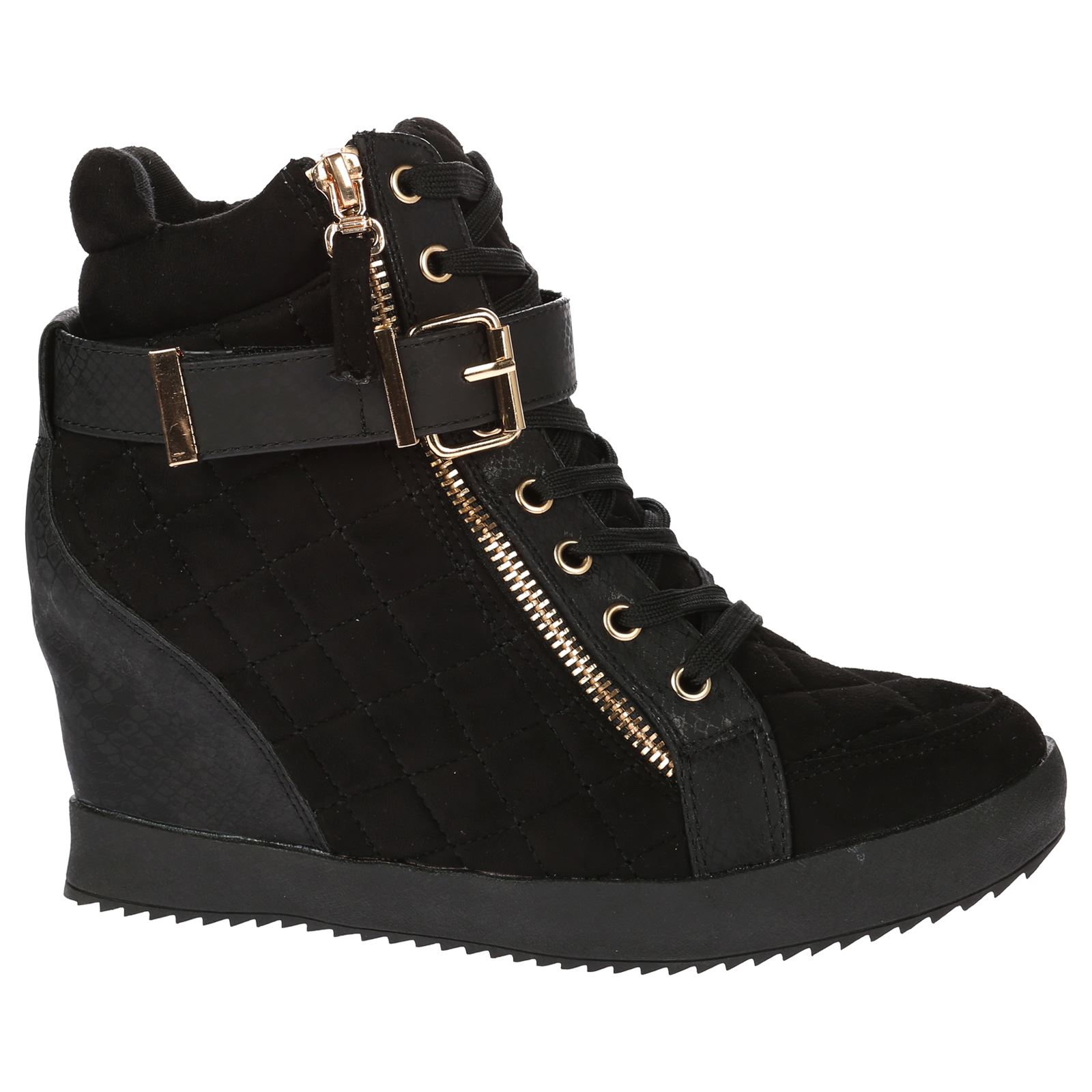 hidden wedge ankle boots