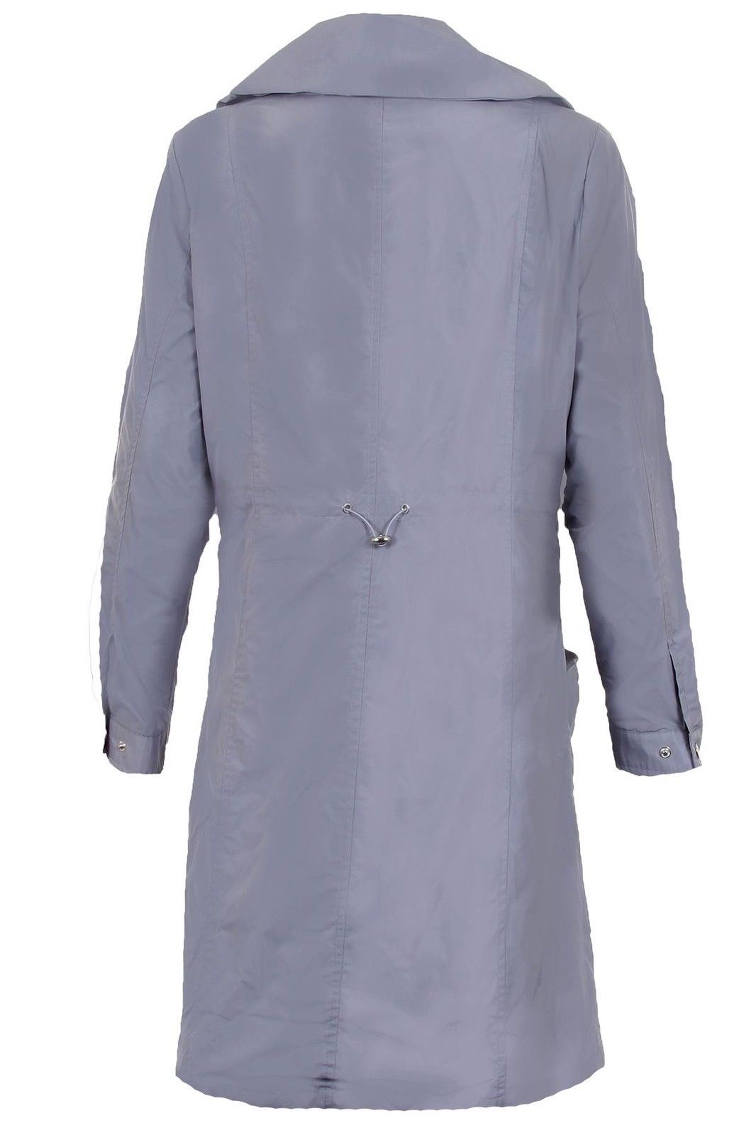 Ladies Long Sleeve Shower Proof Lightweight Women's Casual Raincoat