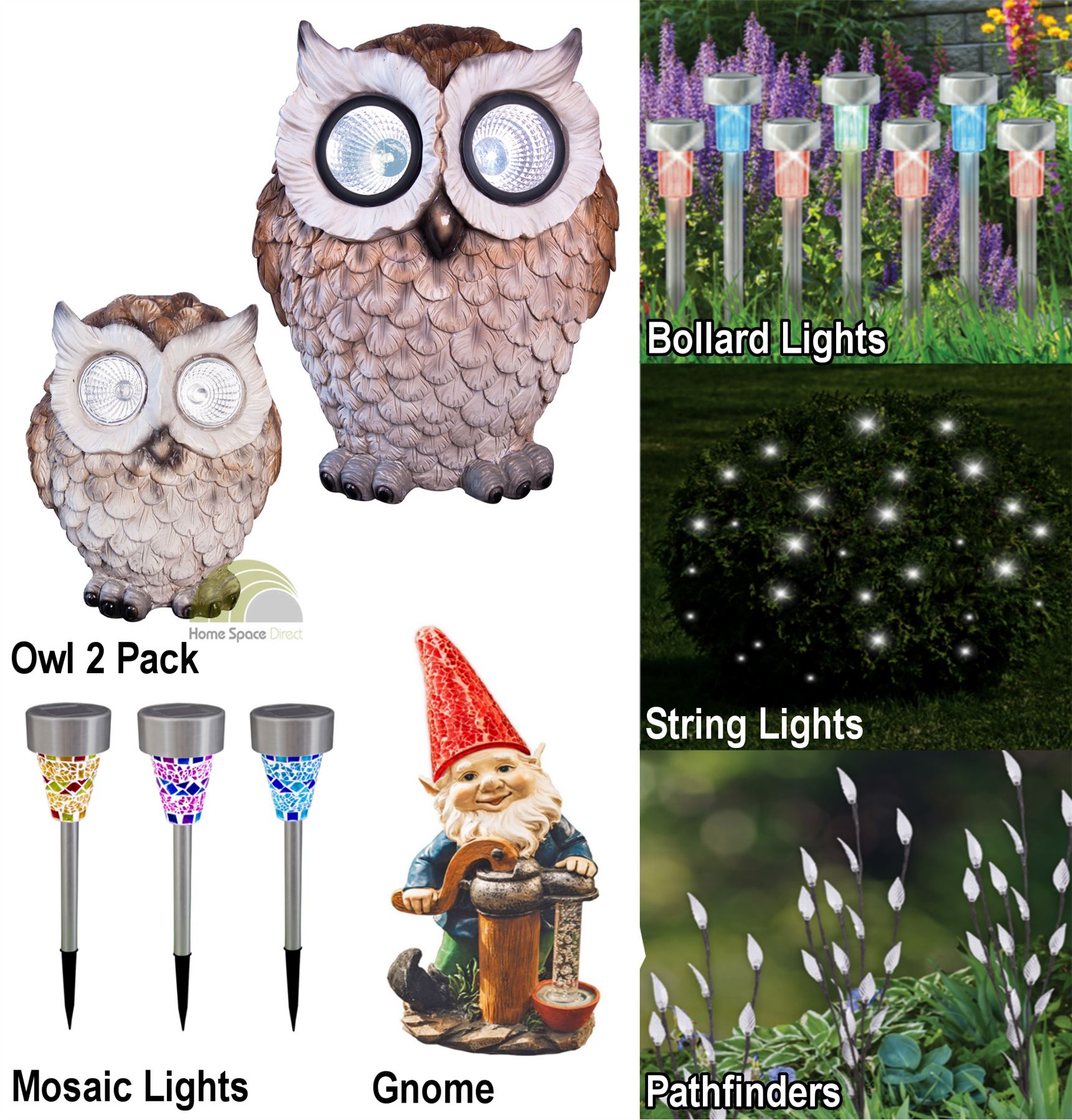 Solar Lights Garden Outdoor LED Lighting Many Designs Novelty Meerkat