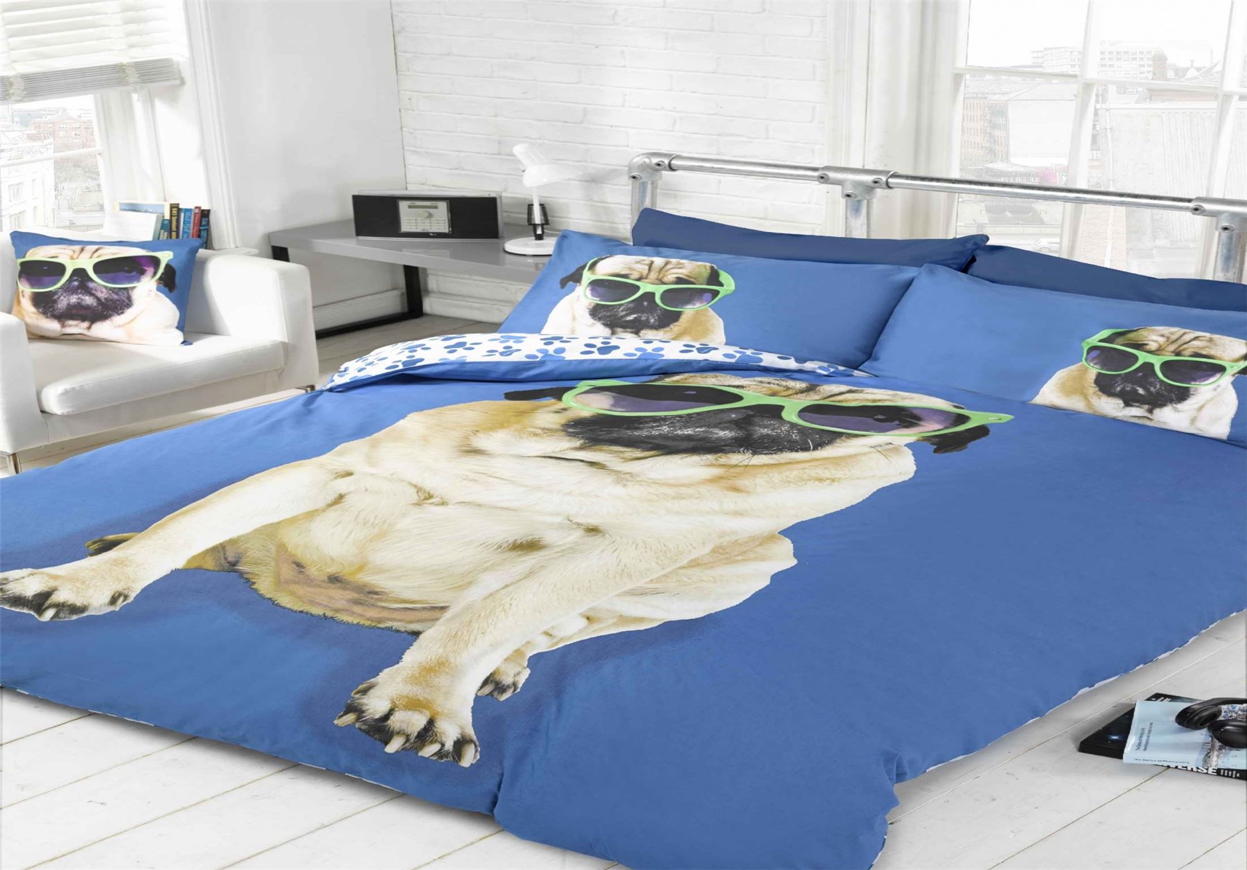 pug bed covers novelty pug duvet cover sets or cushion cover bedding sets blue 3 sizes ebay pug bed covers novelty pug duvet cover sets or cushion cover bedding sets blue 3 sizes ebay