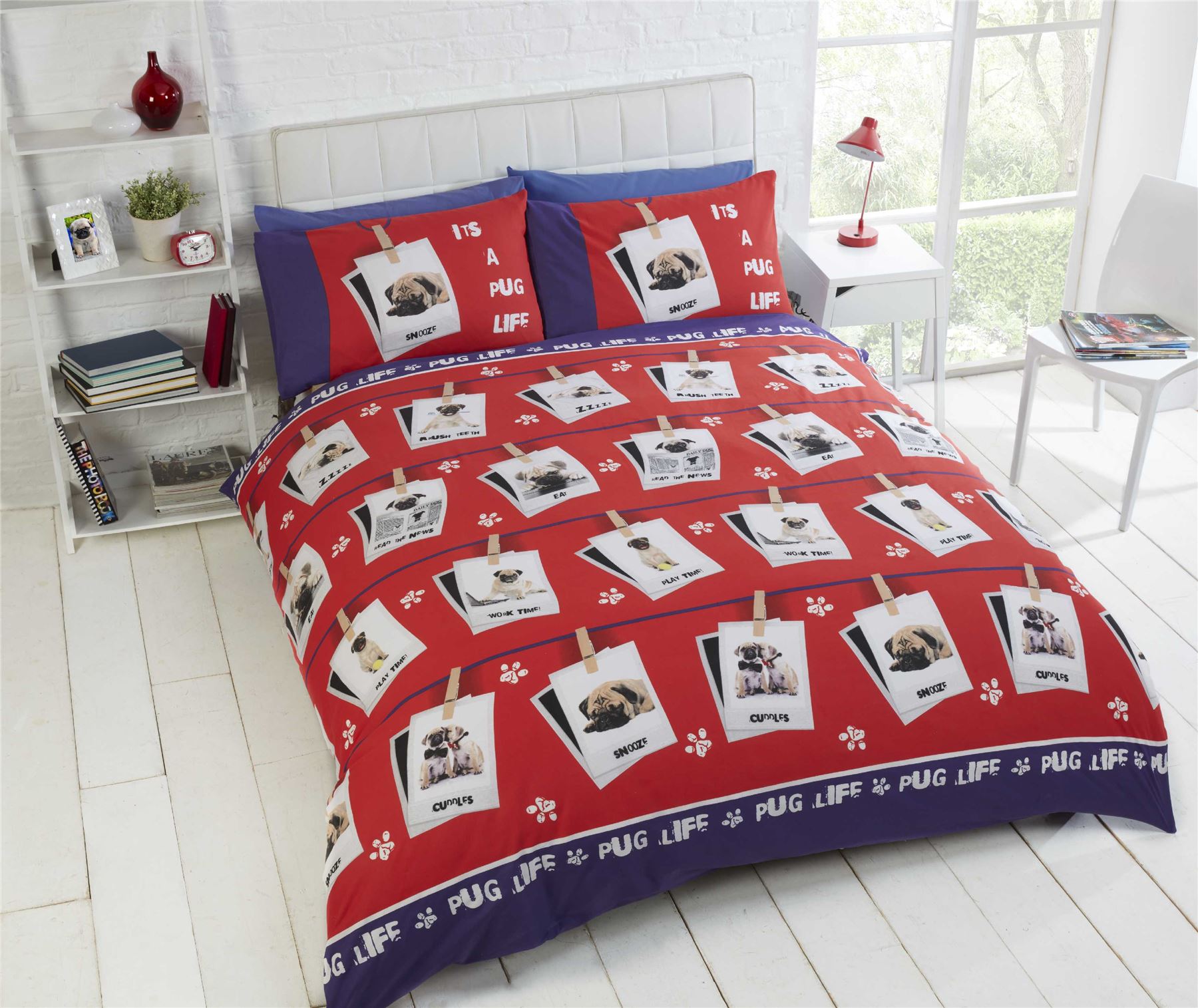 Wwe Bedding Set Double Tokida For Pug Dog Quilt Duvet Cover Or Cushion Bedding Bed