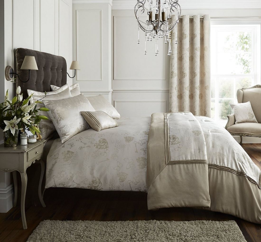 Stone Beige Quilt Duvet Cover Bedding Bed Set Bed Linen Or Cushion Or