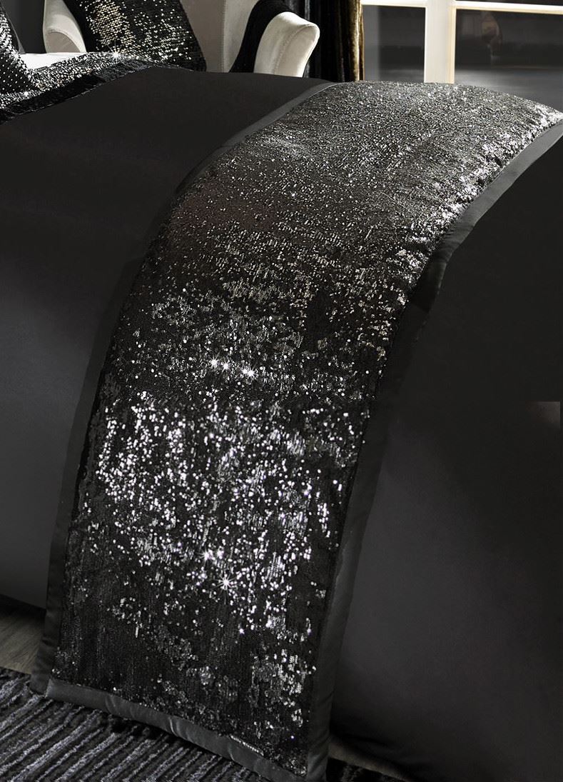 Kylie Minogue Velvetina Designer Sequined Quilt Duvet Cover Bedding Bed