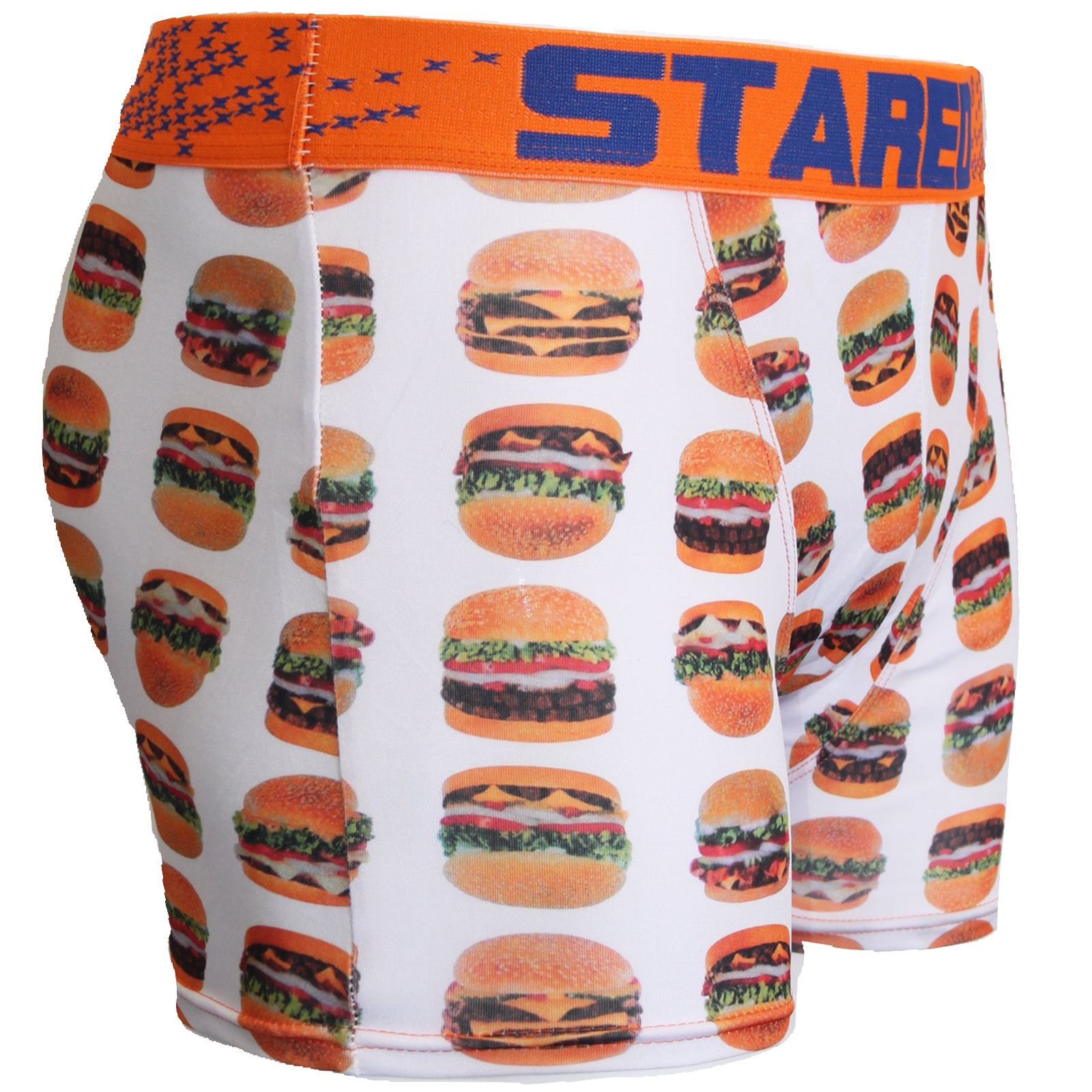 NEW MENS NOVELTY FOOD PRINTED DESIGNED BOXER SHORTS UNDERWEAR TRUNKS