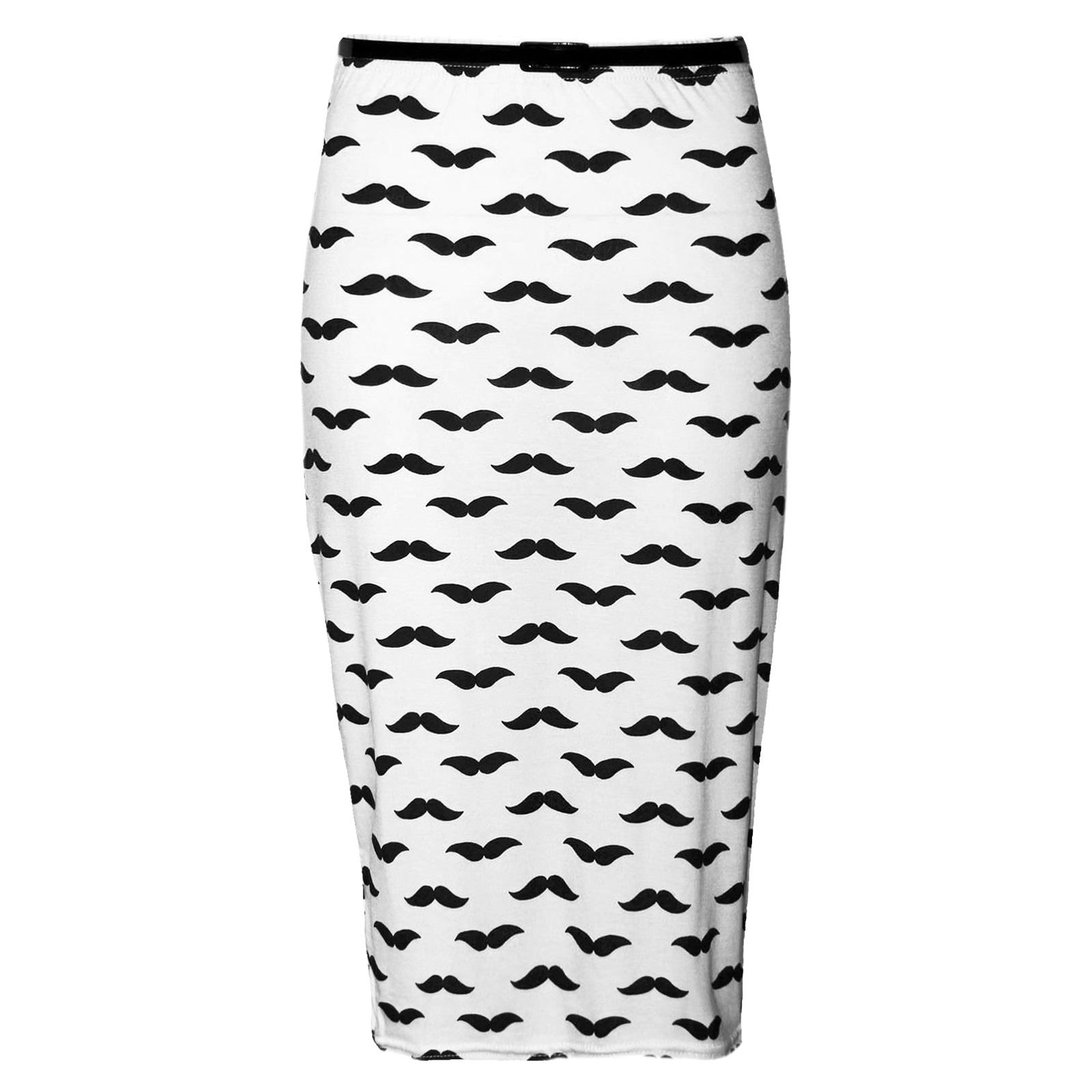 NUEVA FALDA MOVIBLE TUBO CINTURA ALTA BODYCON ESTAMPADO LISO LÁPIZ MIDI MUJER DAMAS - Imagen 41 de 53