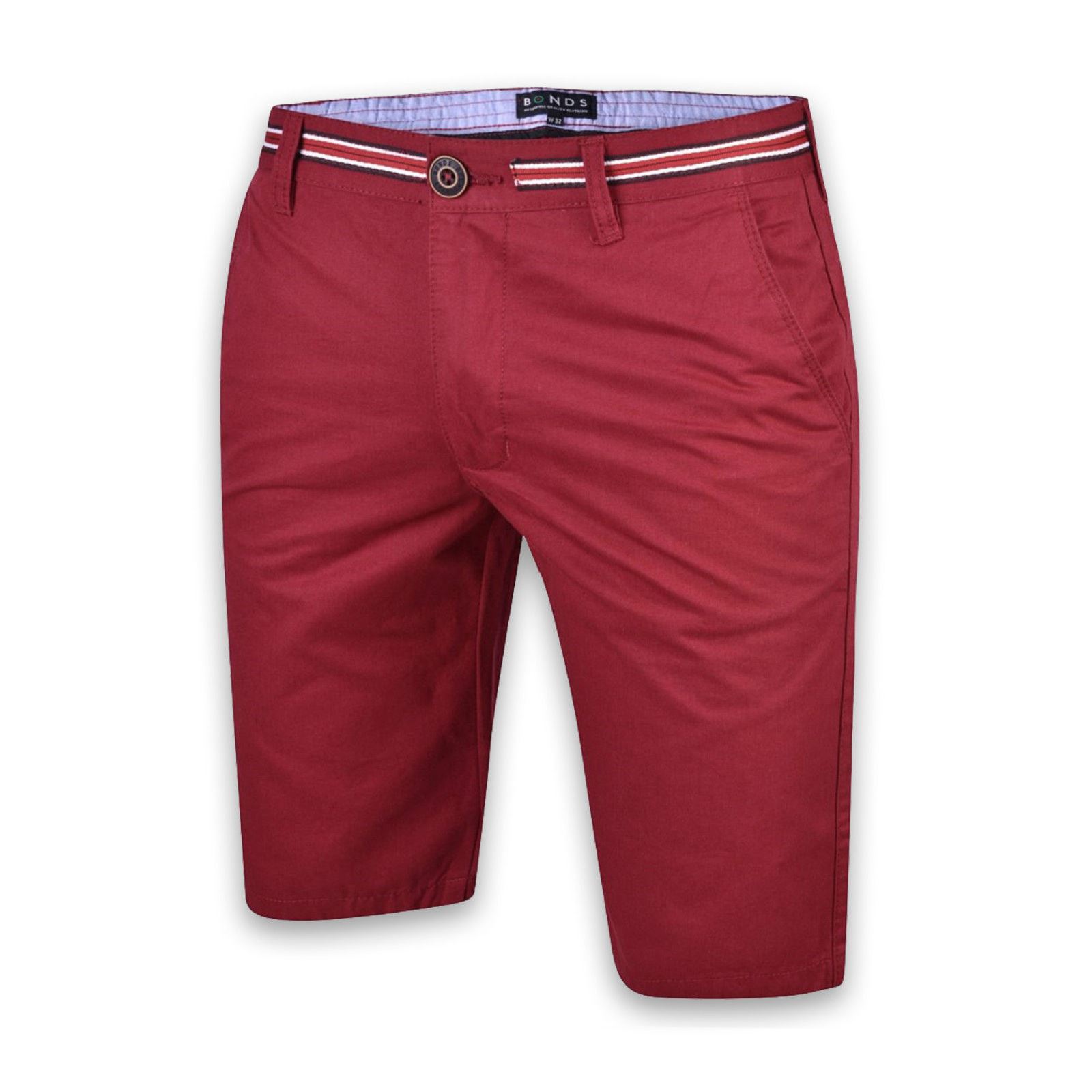 MENS CHINO SHORTS LONG KNEE SHORT LENGTH PANTS CASUAL SUMMER COMBAT