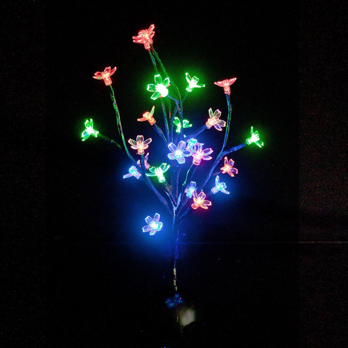 led christmas blossom tree 24 led color multi color lights led christmas blossom tree 24 led color multi color lights