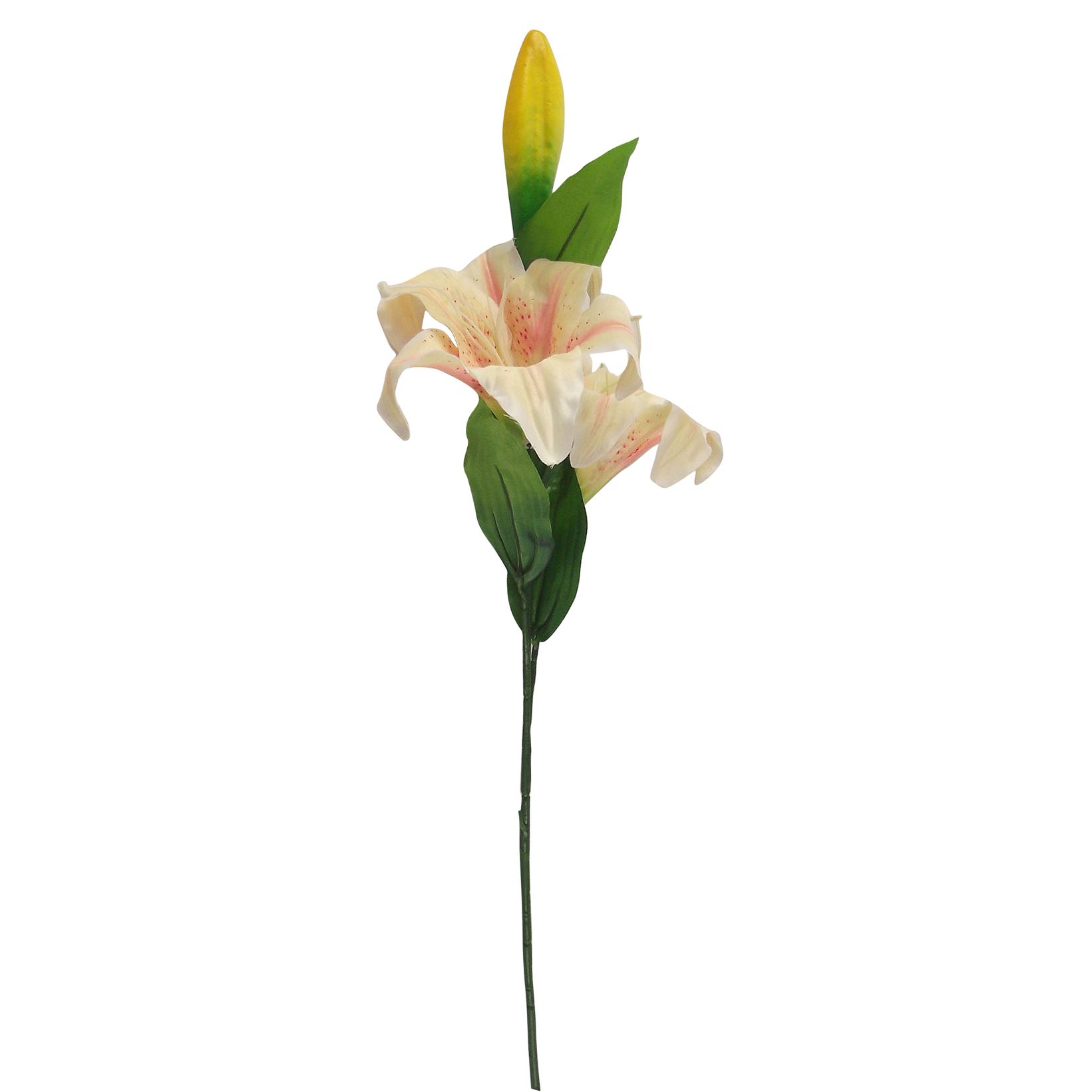 Stargazer Lily Spray! Artificial Flower Lilly Stems! Fake Silk eBay