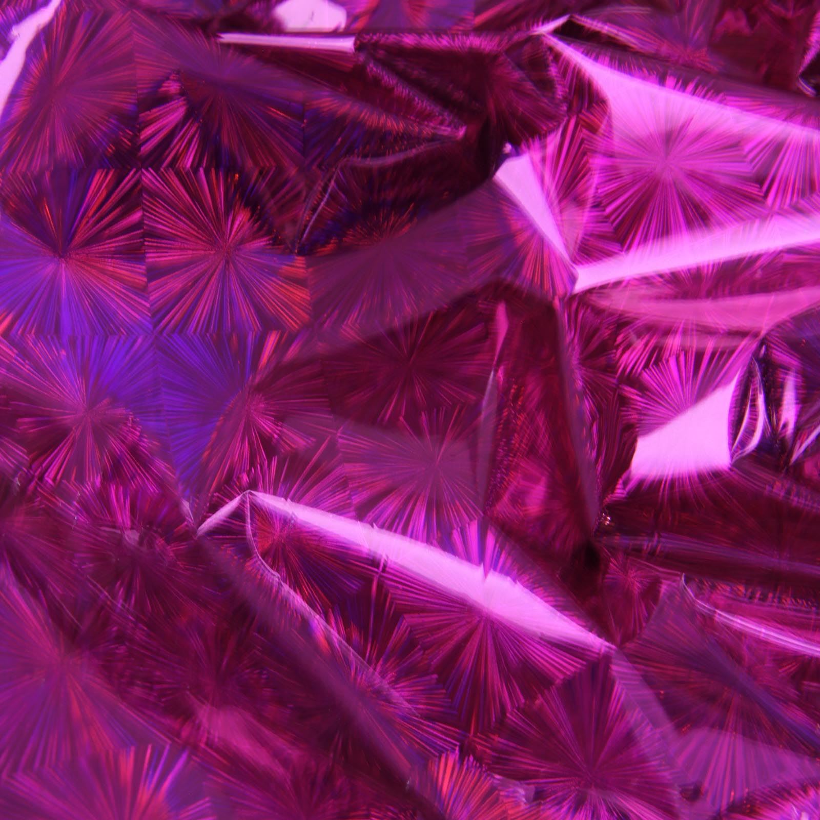 Multicolour 3D Effect Holographic Plastic! Art Craft Wrapping Paper