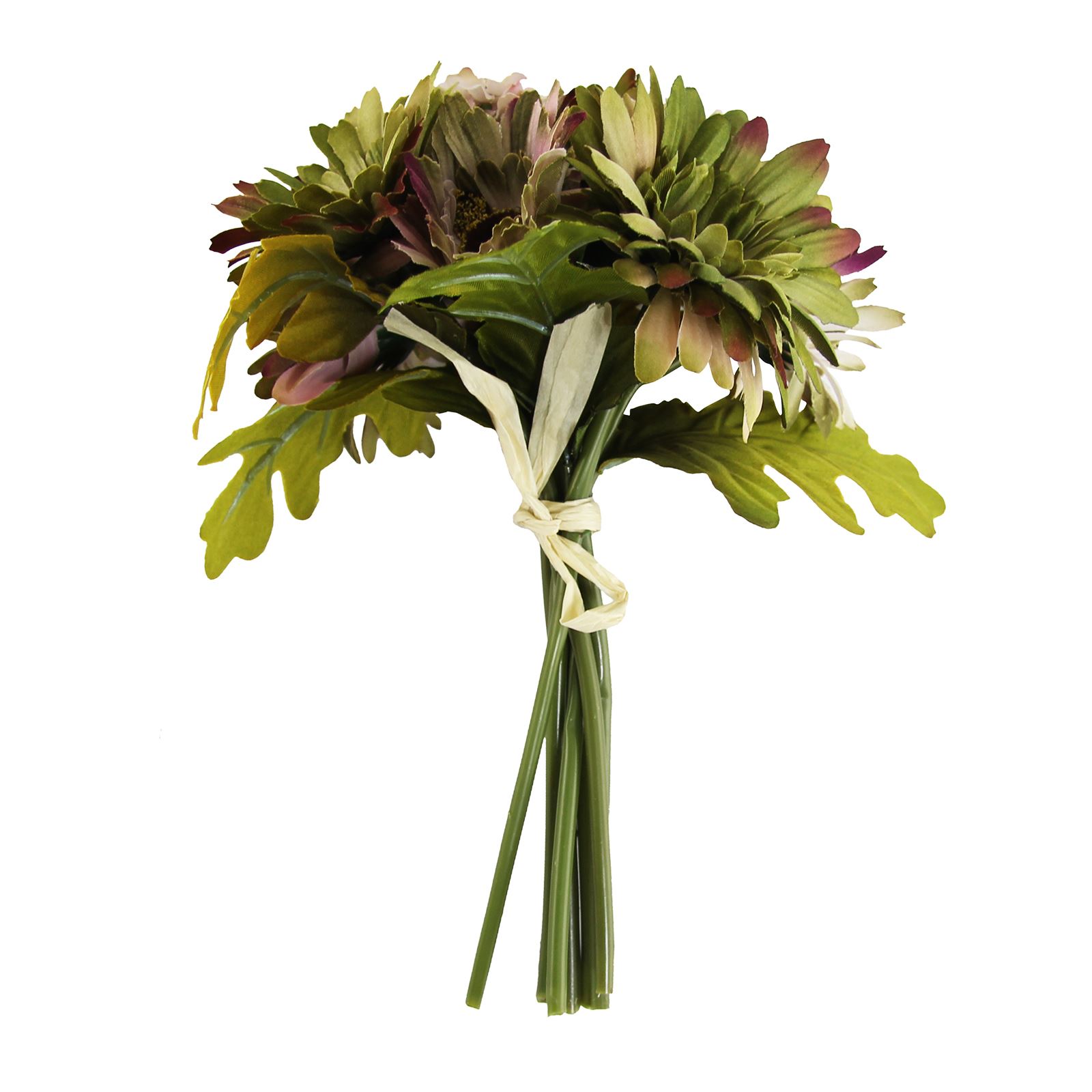 Gerbera Hand Tied Bundle Bridal Handtie Artificial Fake Flowers Bouquet Stems eBay