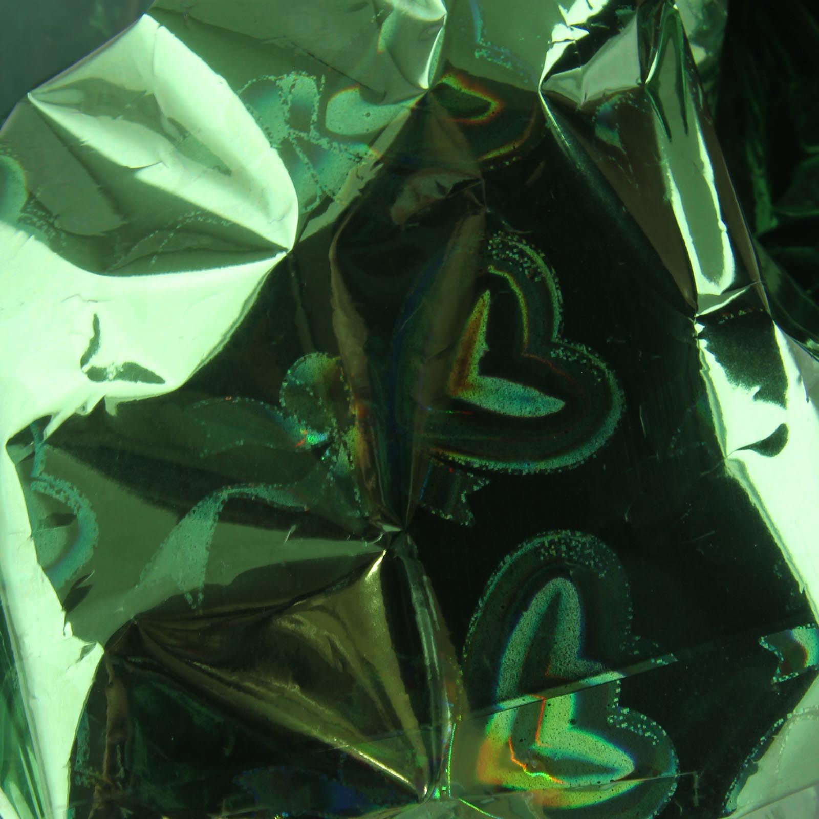 Multicolour 3D Effect Holographic Plastic! Art Craft Wrapping Paper