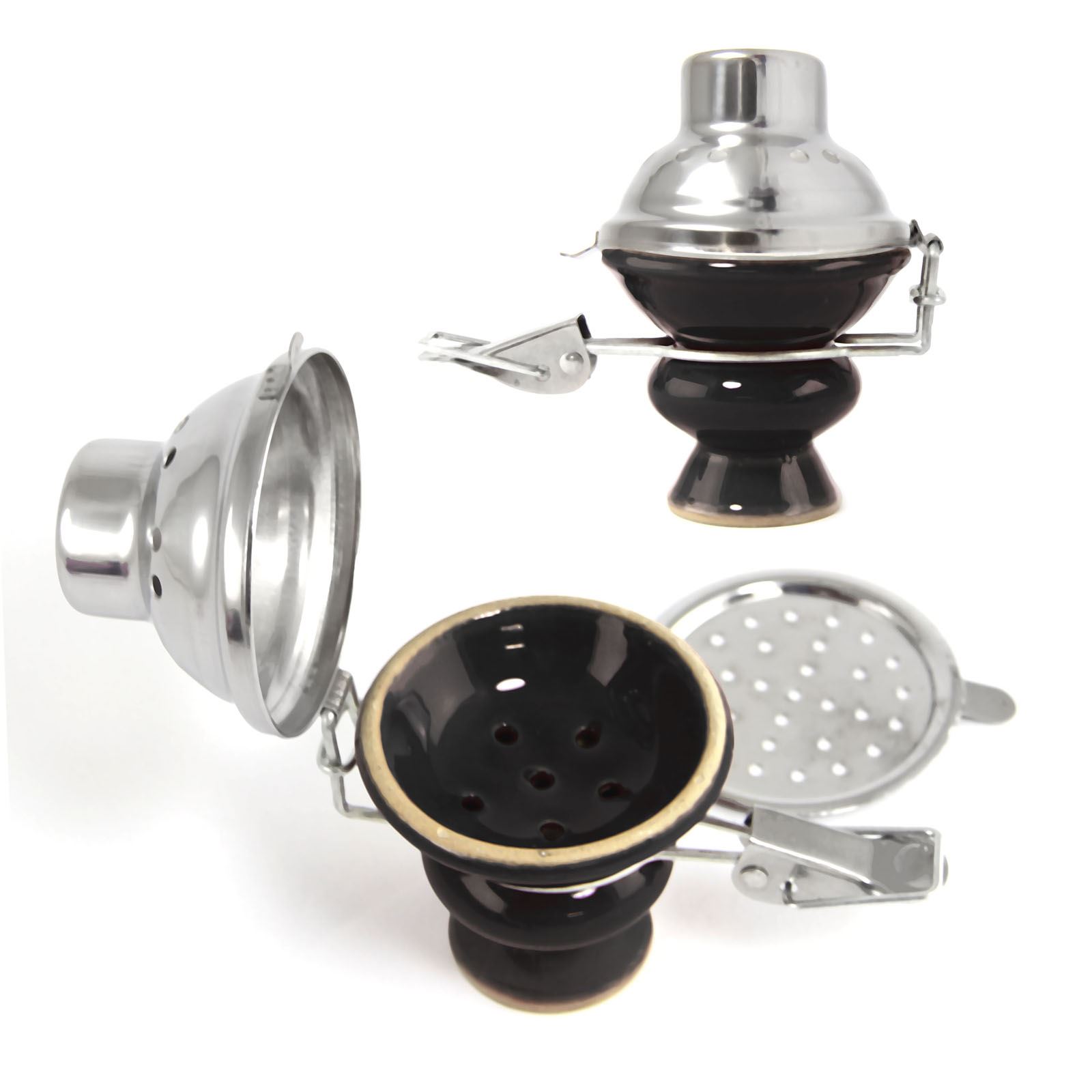 Windcover Bowl + Screen Bowl Pot Egyptian Hookah Shisha Clay Head Pipe