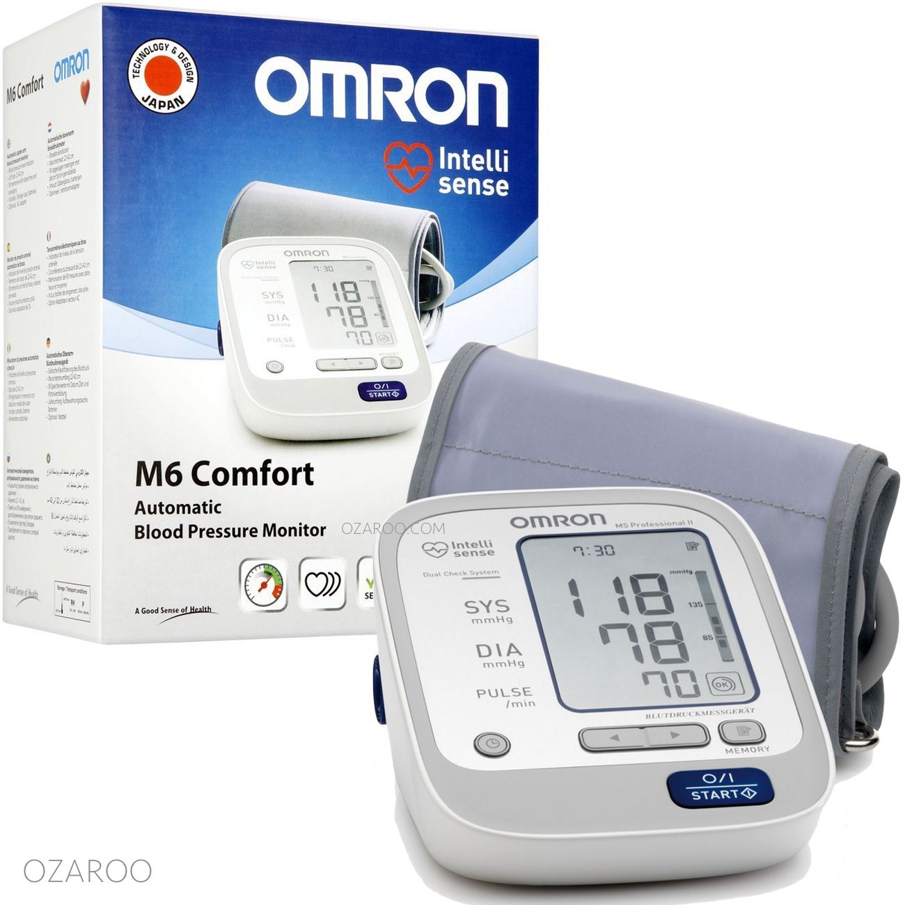 Omron HEM7221 M6 Comfort Cuff Fully Automatic Digital Blood Pressure