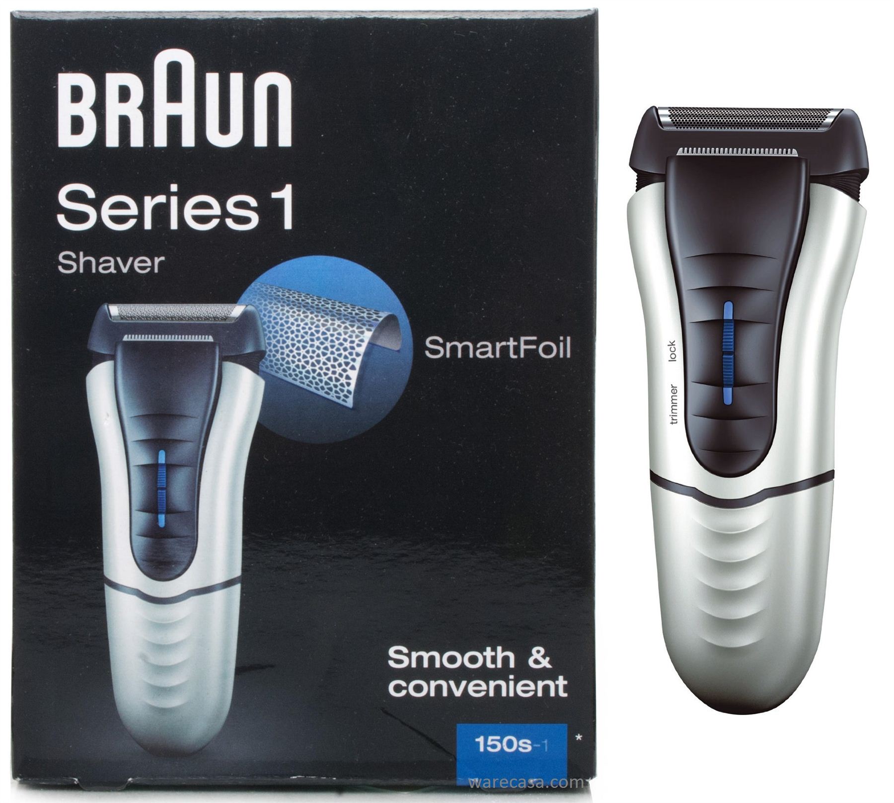 Braun Series 1 150s-1 Electric Rechargeable Mens Precision Smart Foil ...