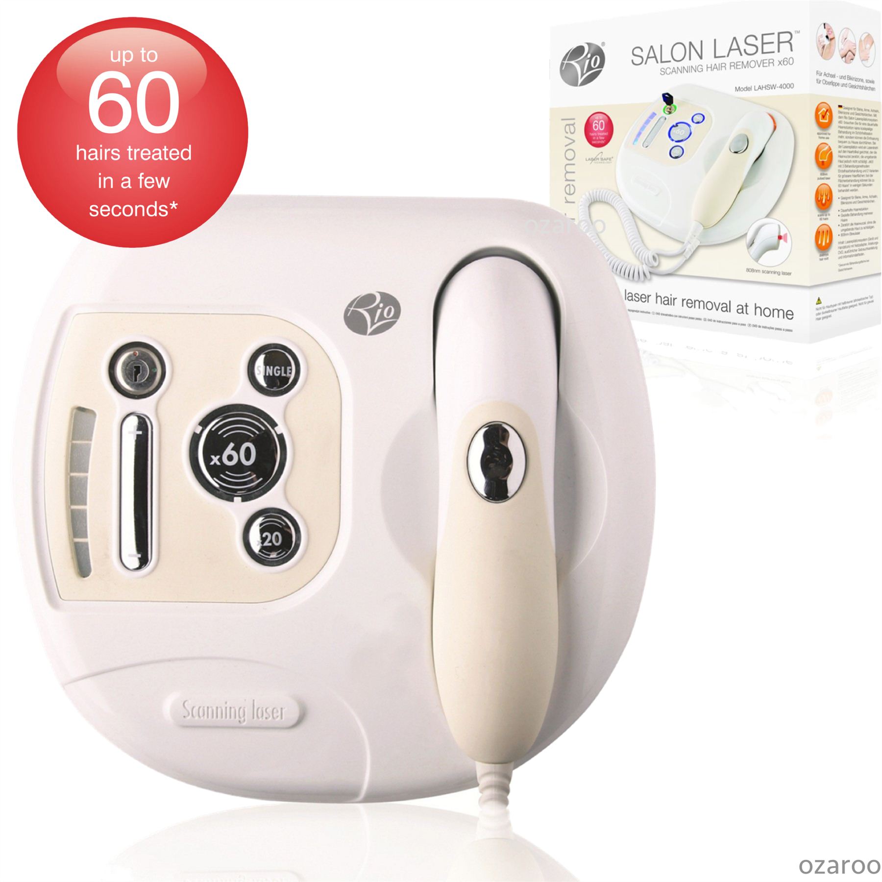 Laser Home epilator Salon laser Rio recensioni Rio Tweezer, epilatore laser | Cosmico - Migliori, recensioni e opinioni
