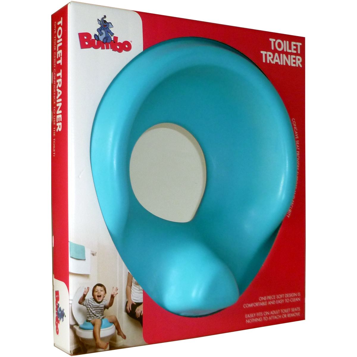 TOMY Baby Toddler Bumbo Soft Foam Toilet Seat Potty Trainer Blue eBay