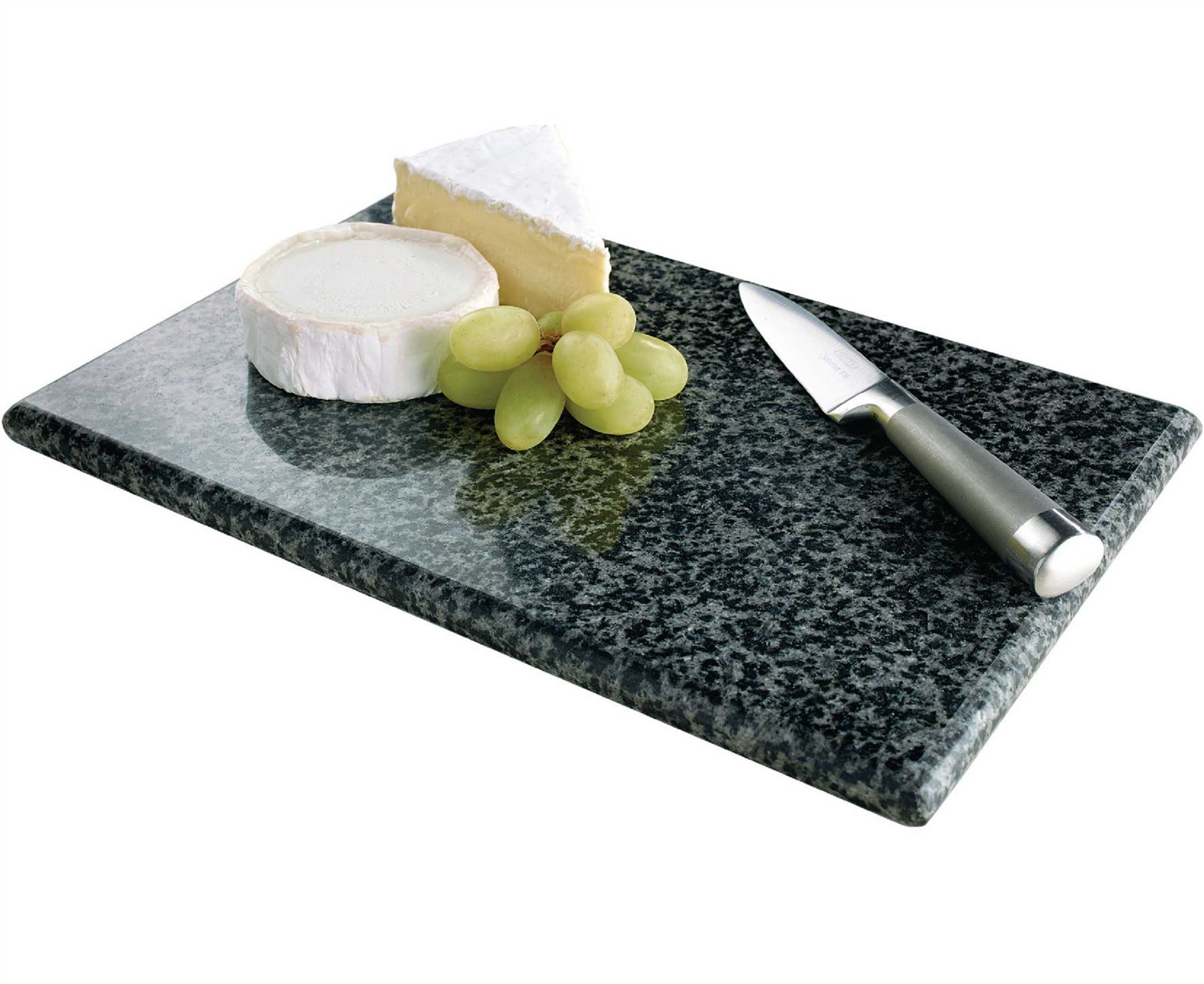 Small Granite Chopping Board Kitchen Food Preparation Rubber Feet