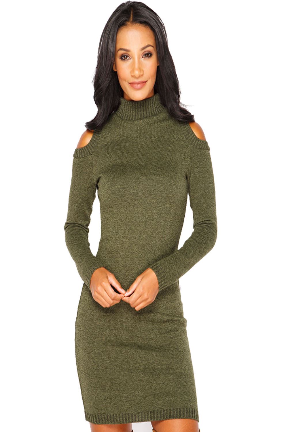 jumper turtle neck dress