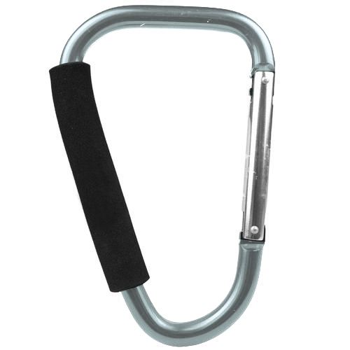 JUMBO 8" Carabiner DRing Extra Large Spring Snap Hook Soft Cushion