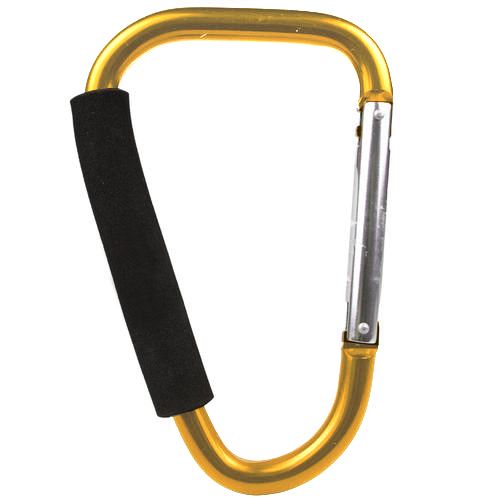 JUMBO 8" Carabiner DRing Extra Large Spring Snap Hook Soft Cushion Grip NEW