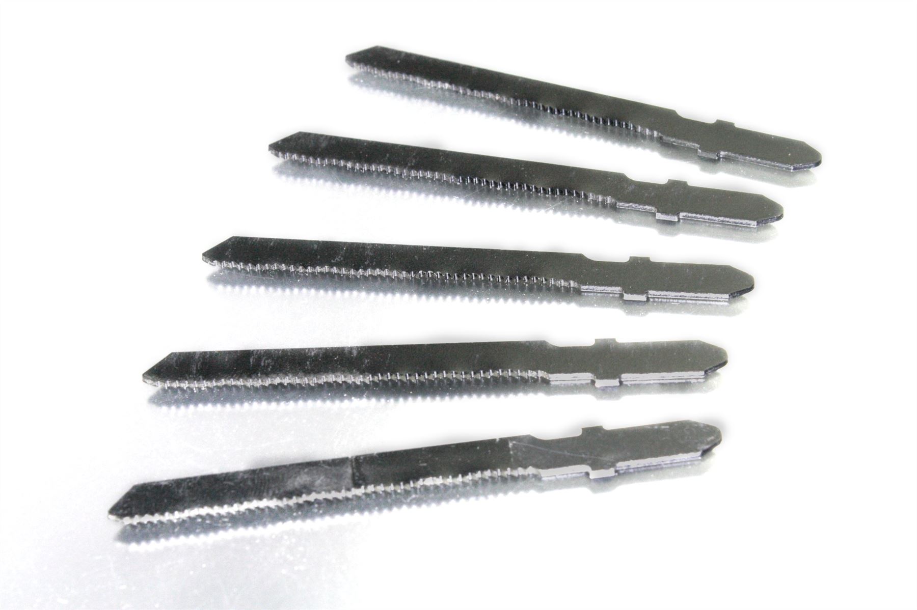 5 Pc Set 3" Sabre Jig Scroll Saw T Shank Blades Wood Metal Steel